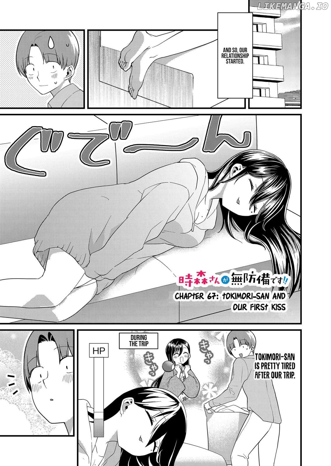 Tokimori-san Is Completely Defenseless!! Chapter 67 - page 1