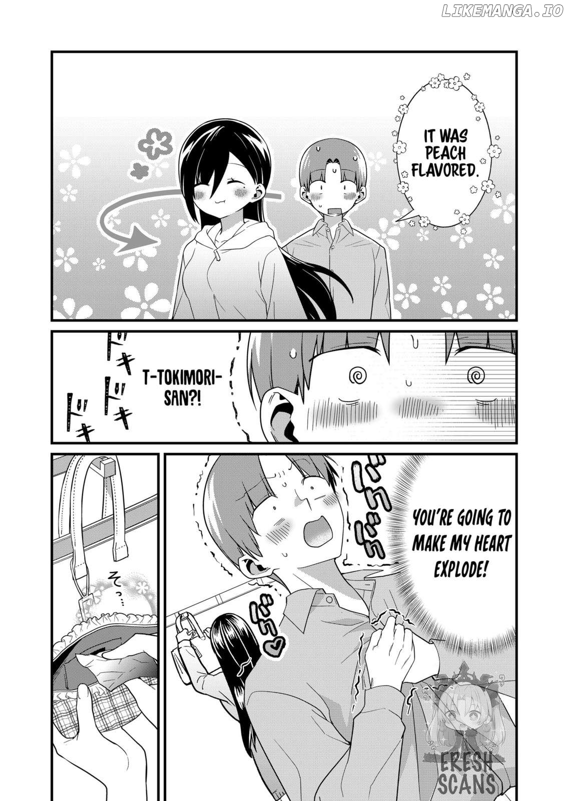 Tokimori-san Is Completely Defenseless!! Chapter 67 - page 11