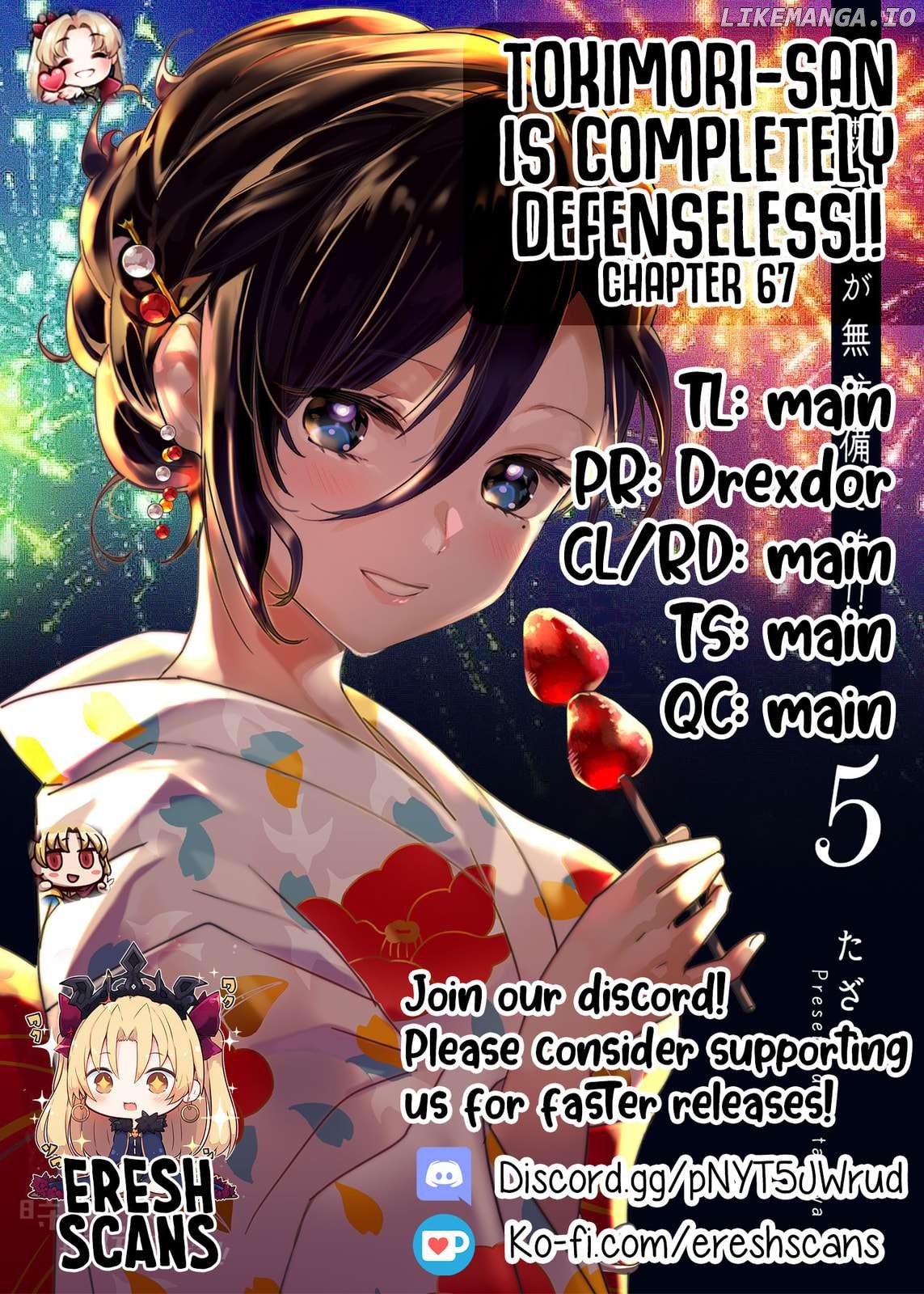 Tokimori-san Is Completely Defenseless!! Chapter 67 - page 13