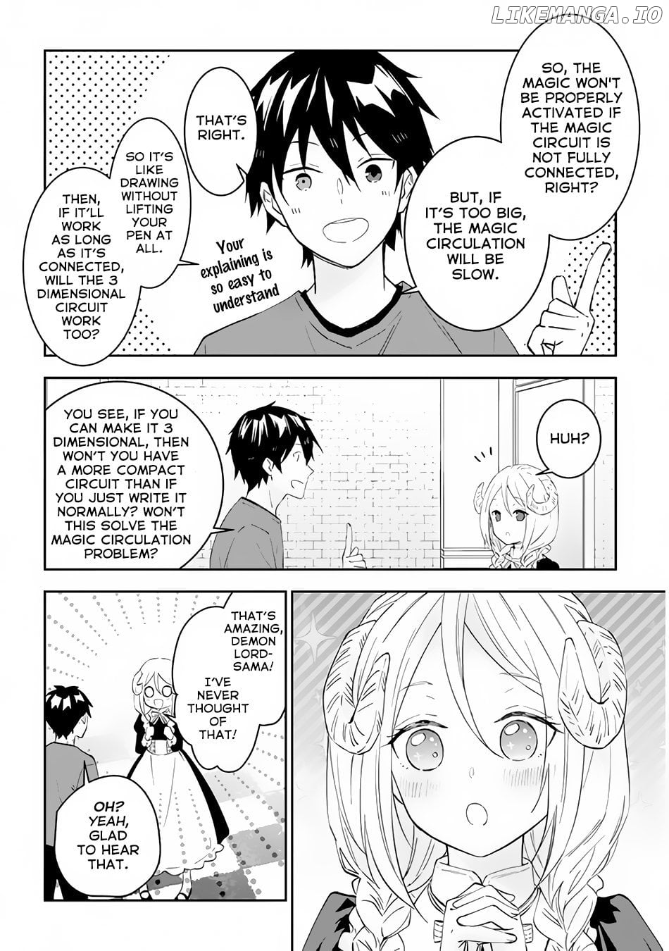 Maou Ni Natta Node, Dungeon Tsukutte Jingai Musume To Honobono Suru Chapter 27.1 - page 9
