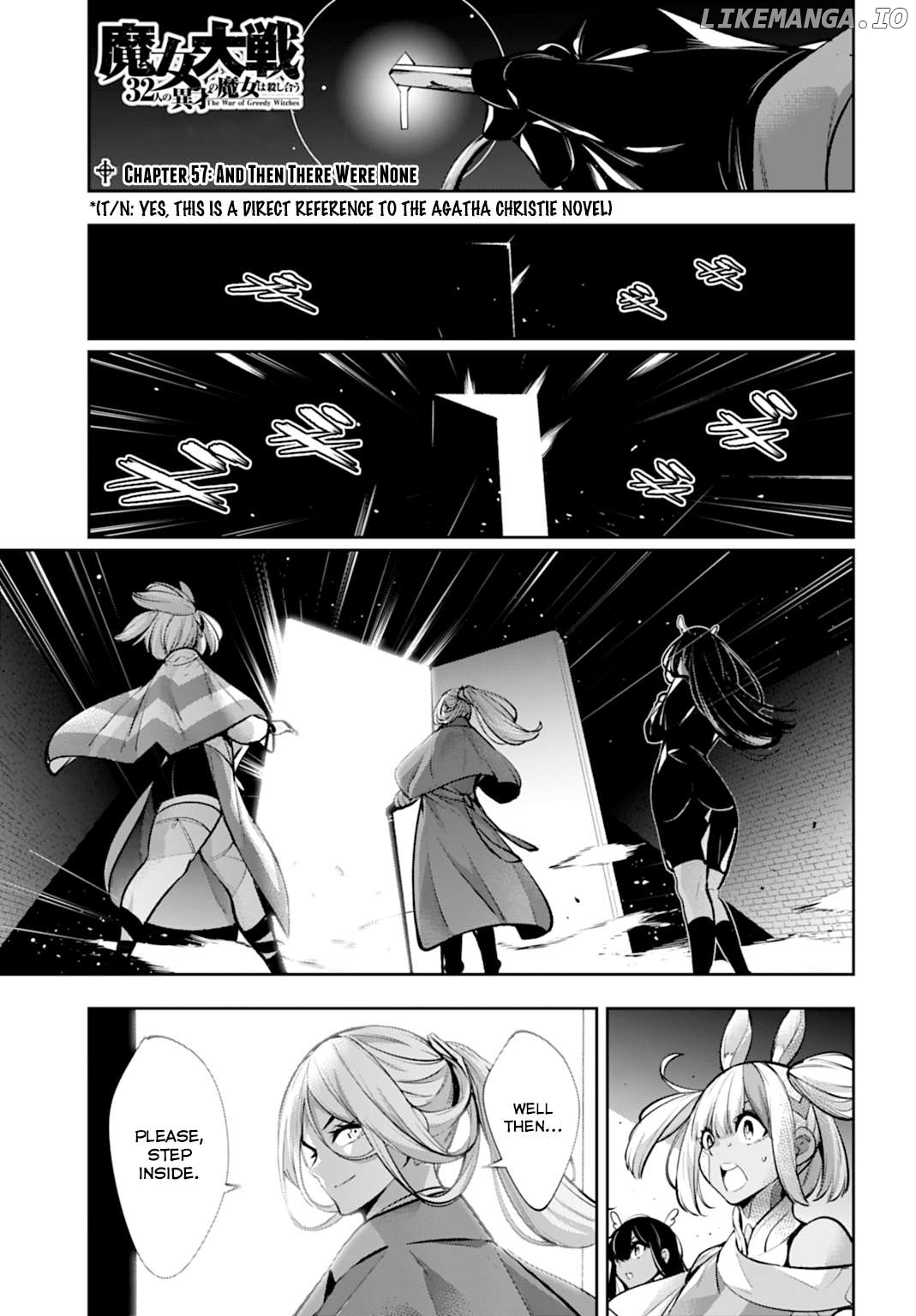Majo Taisen - The War of Greedy Witches Chapter 57 - page 1