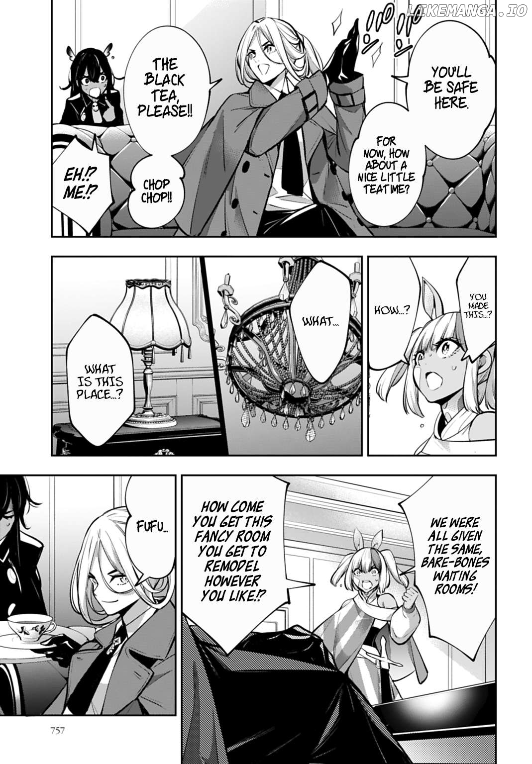 Majo Taisen - The War of Greedy Witches Chapter 57 - page 3