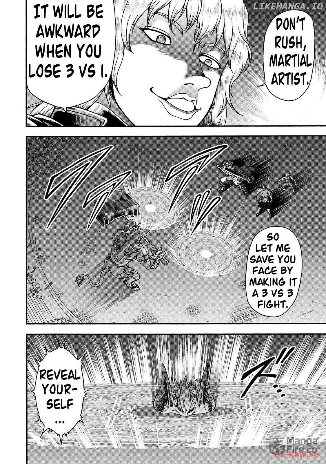 Baki Gaiden – Retsu Kaioh Isekai Tensei Shitemo Ikkō Kamawan! Chapter 50 - page 6