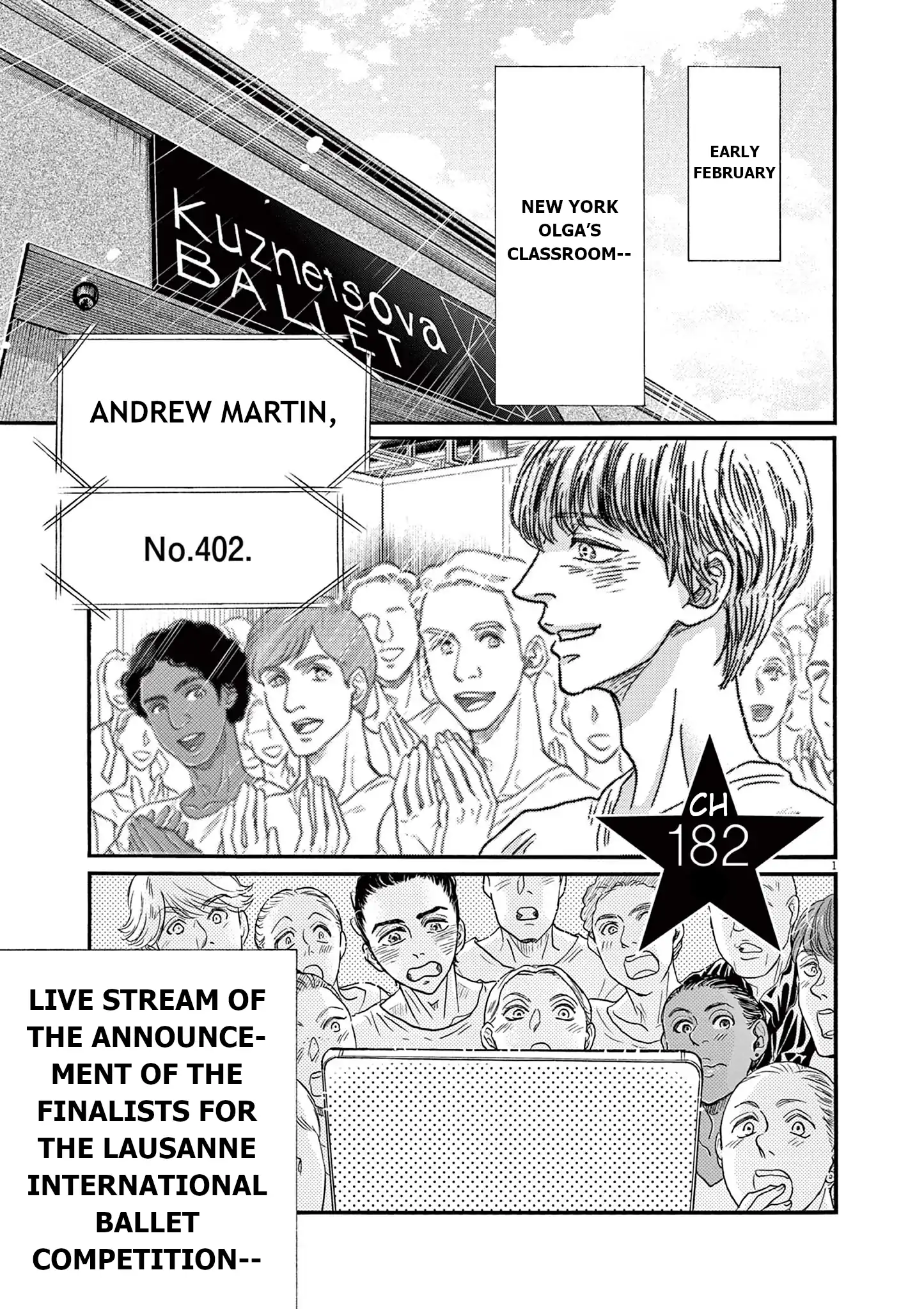 Dance Dance Danseur Chapter 182 - page 1