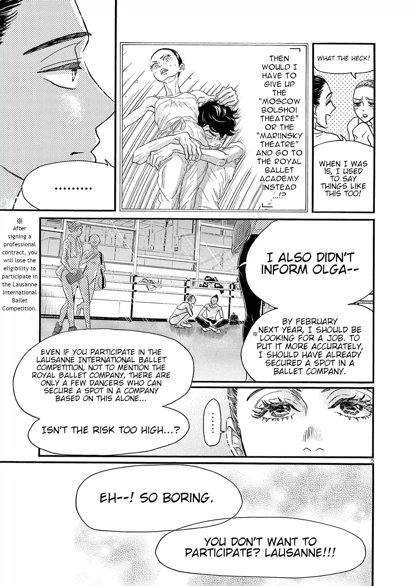 Dance Dance Danseur Chapter 182 - page 5