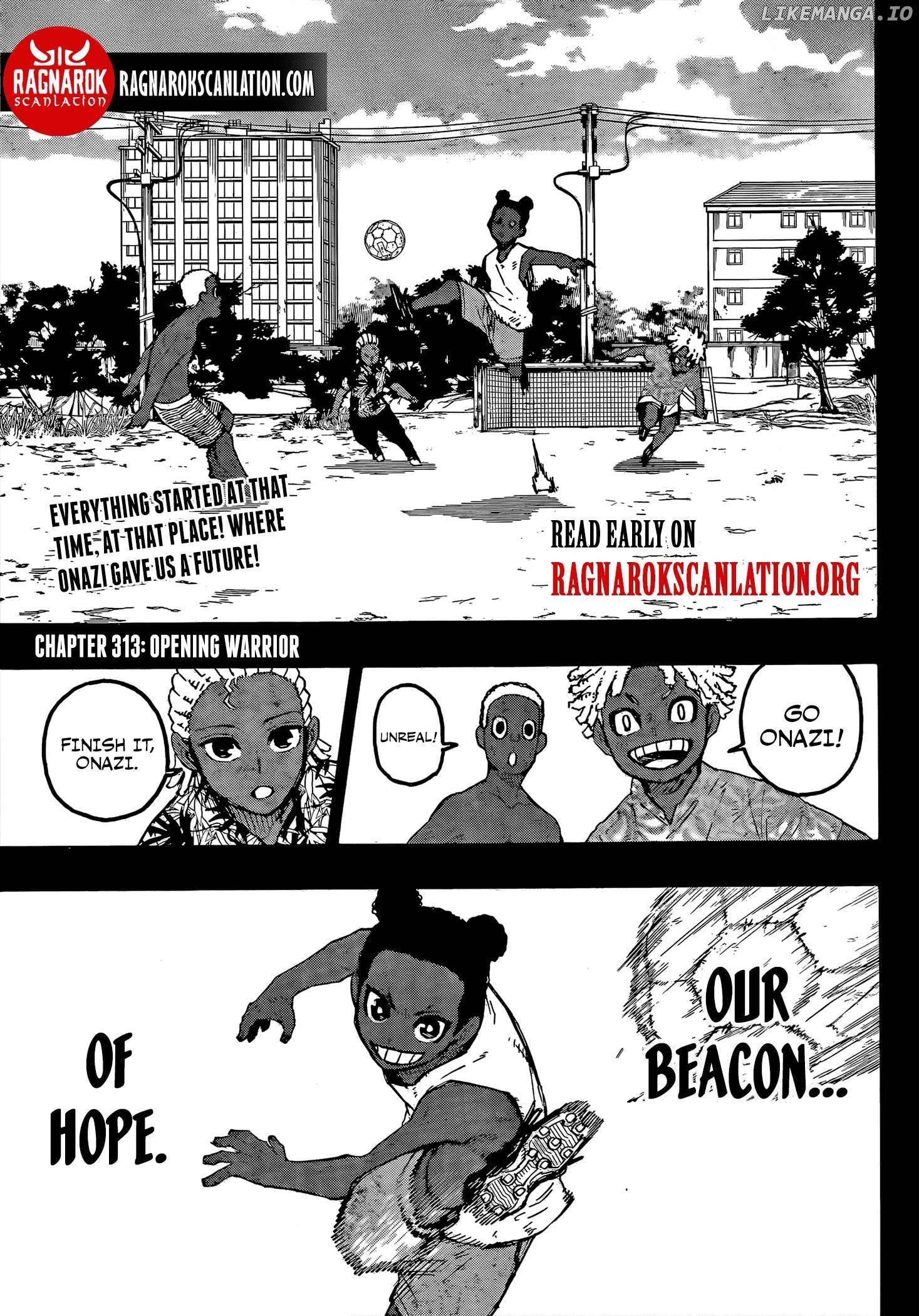 Blue Lock Chapter 313 - page 1
