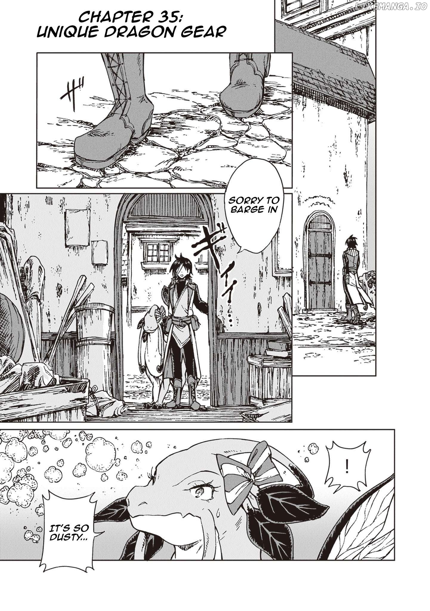 I've Been Kicked Out of an S-Rank Guild. But Only I Can Communicate With Dragons. Before I Knew It, I Became the Greatest Dragon Knight Chapter 35 - page 2