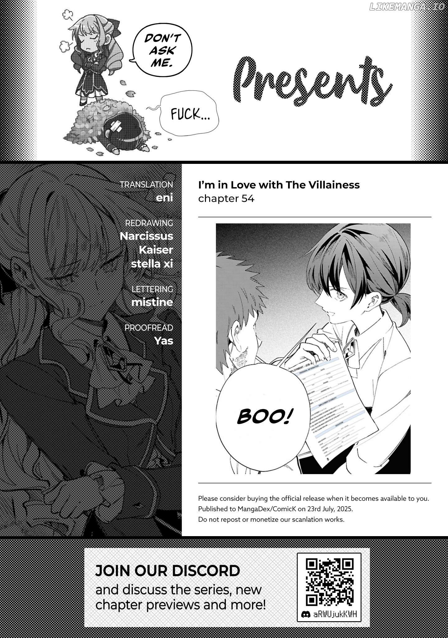 I Favor The Villainess Chapter 54 - page 45