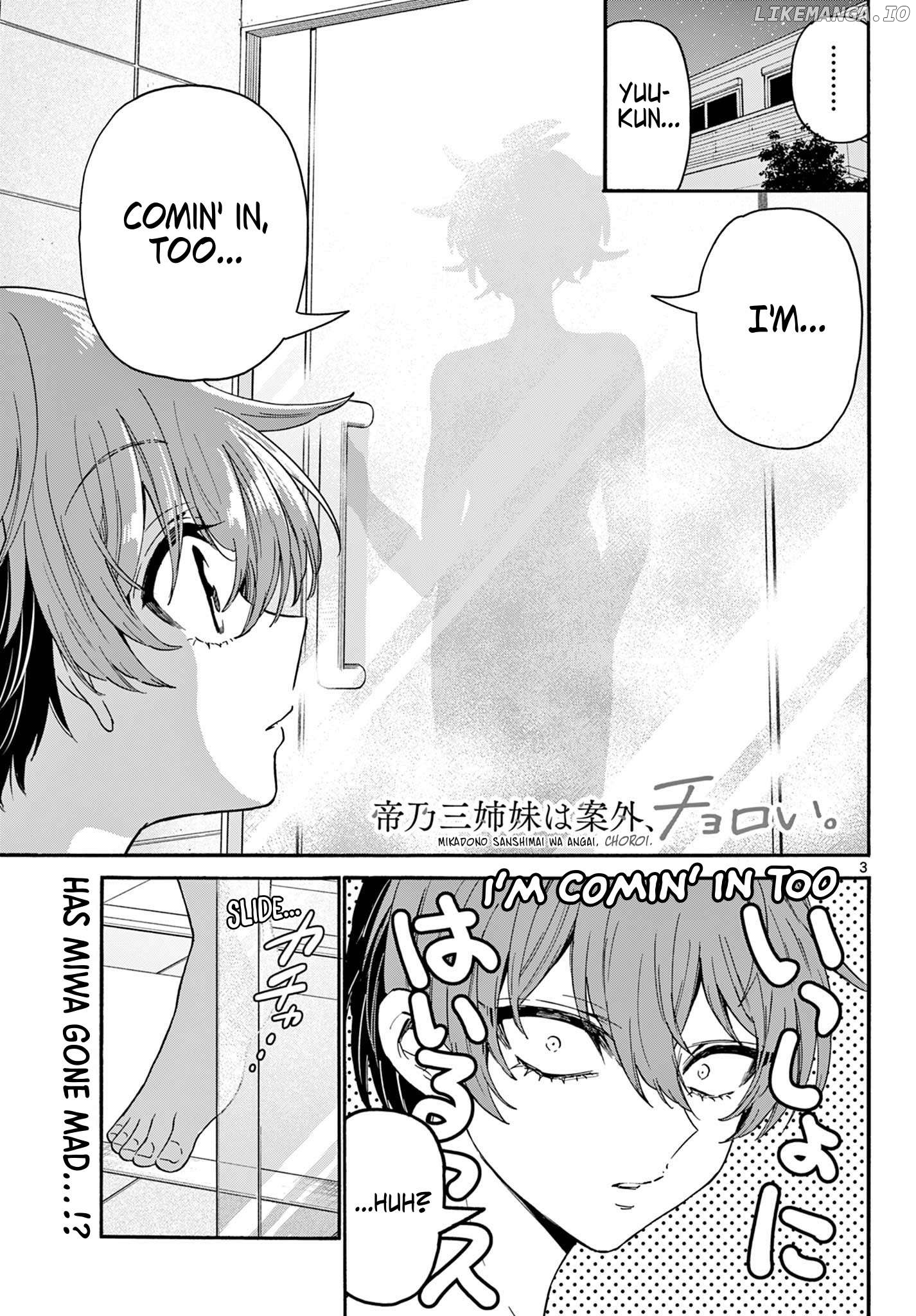 Mikadono Sanshimai Wa Angai, Choroi Chapter 167 - page 2