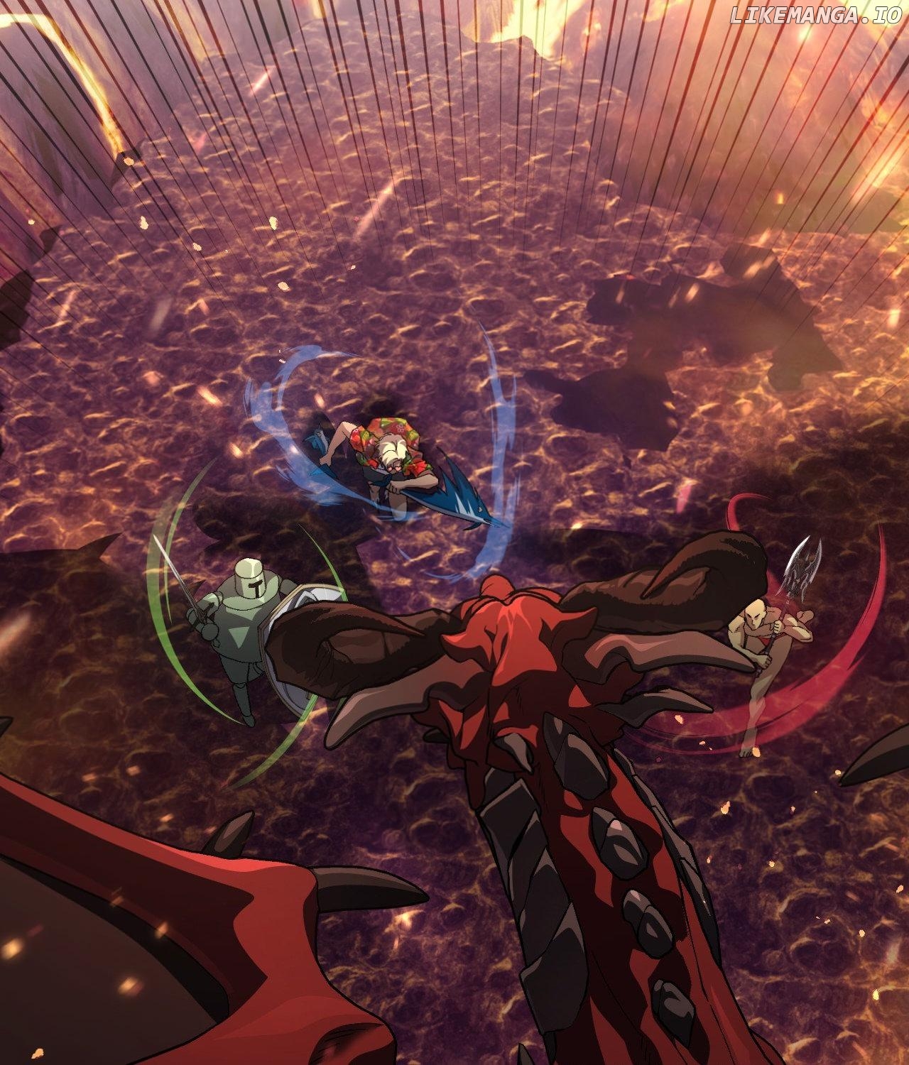 Raising a Newbie to Grind Them Chapter 64 - page 8