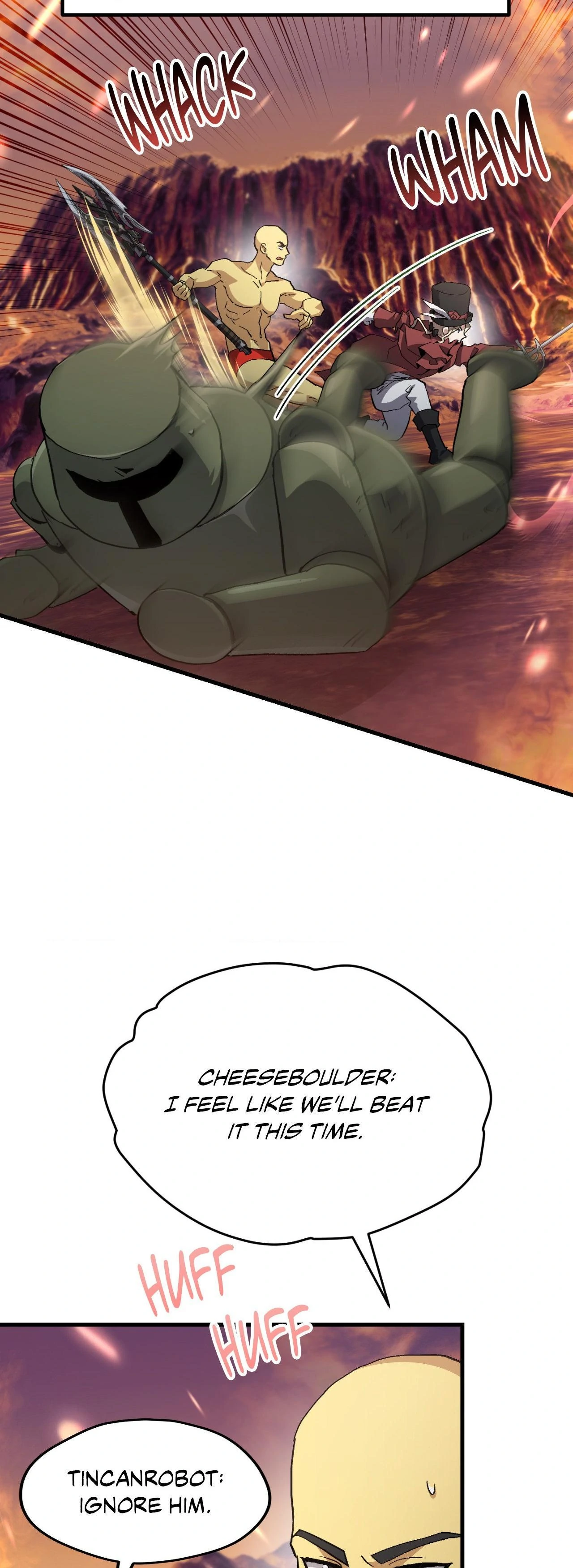 Raising a Newbie to Grind Them Chapter 65 - page 35