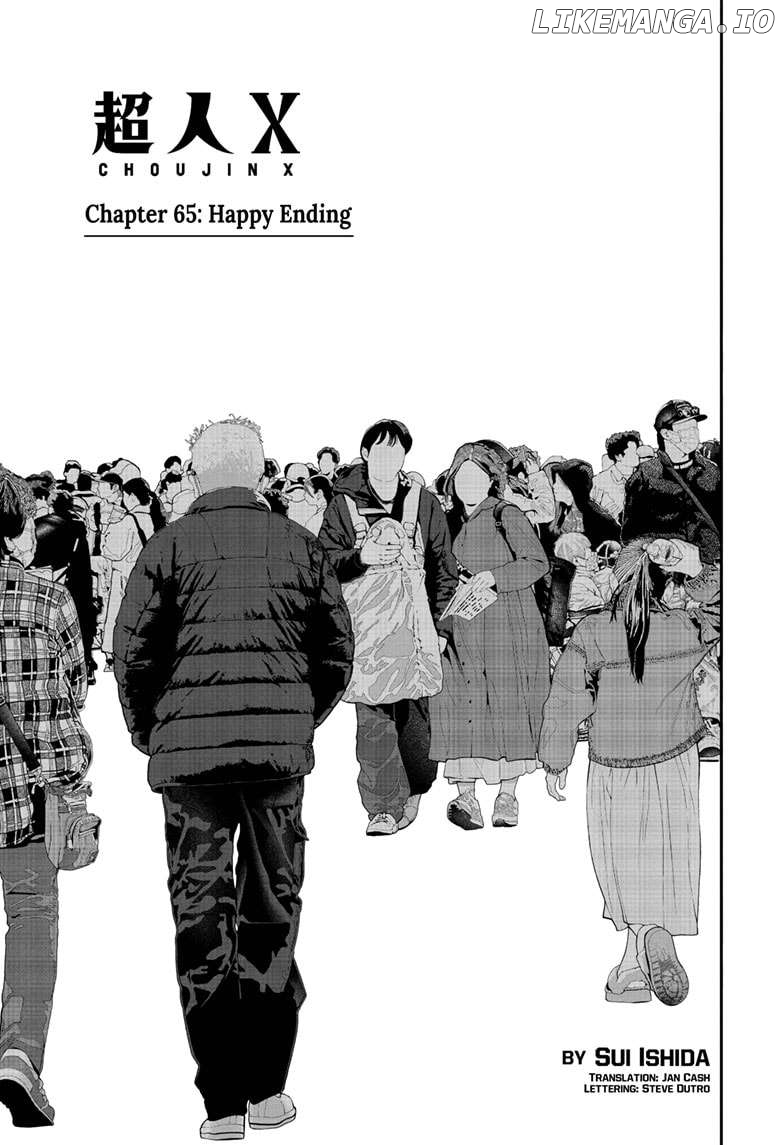 Choujin X Chapter 65 - page 1
