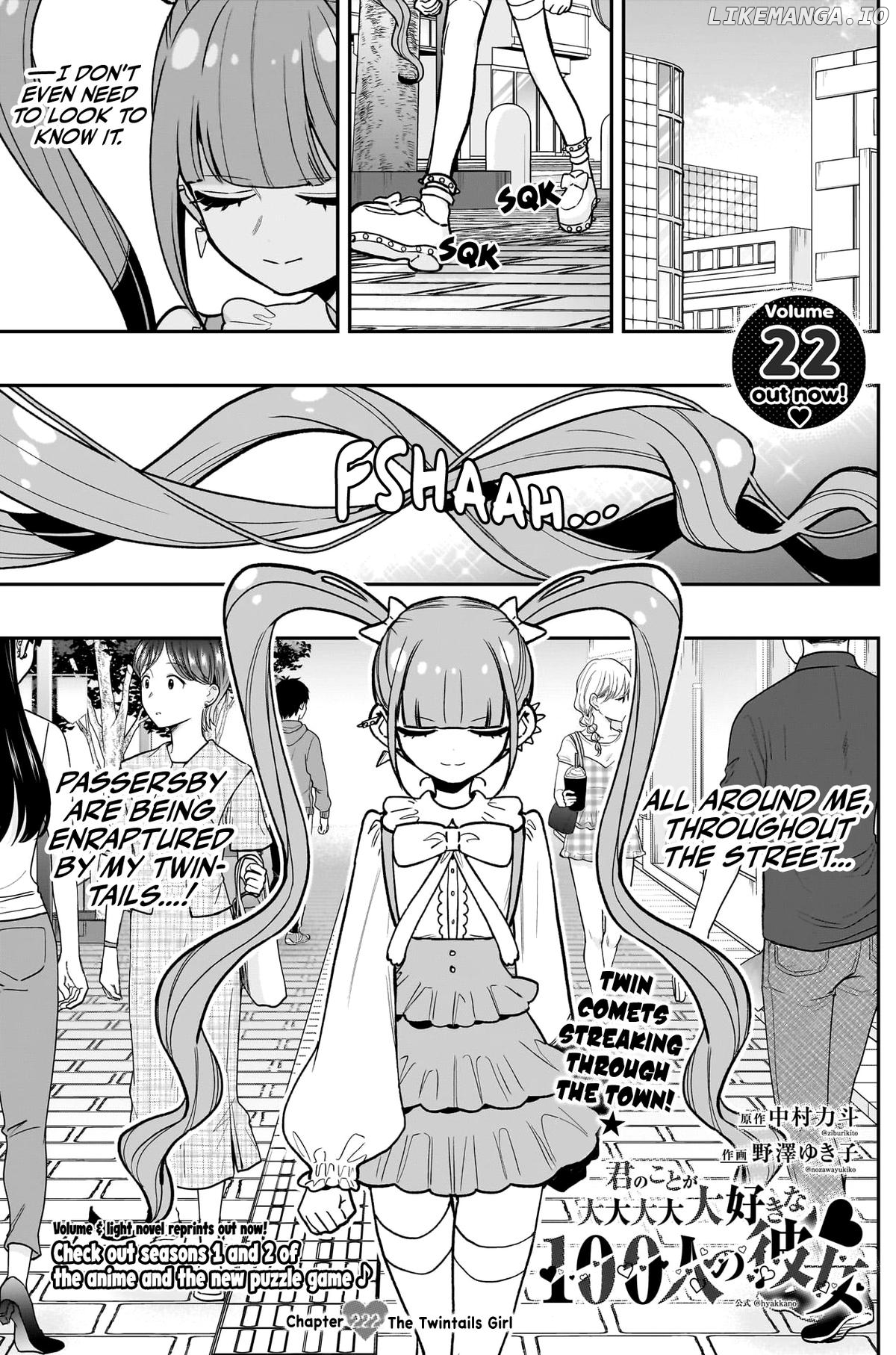 The 100 Girlfriends Who Really, Really, Really, Really, Really Love You Chapter 222 - page 2