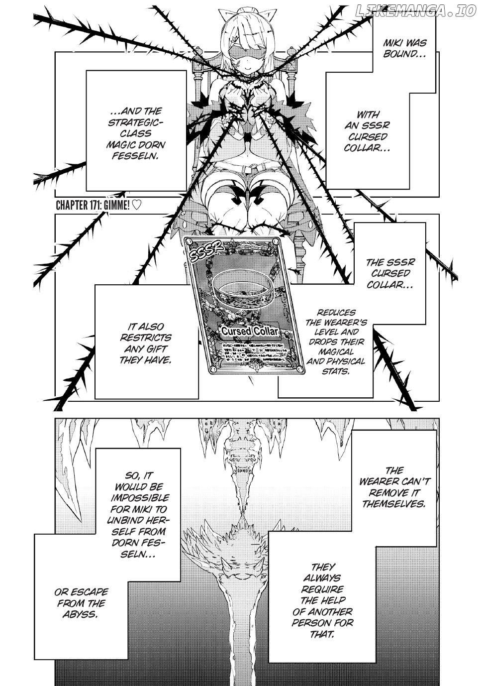 Gift “mugen Gacha” De Level 9999 Chapter 171 - page 1