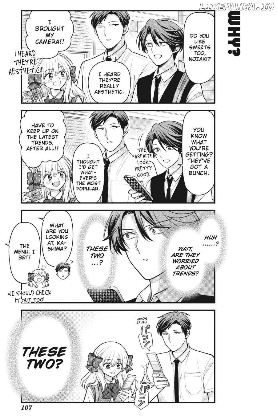 Gekkan Shoujo Nozaki-kun Chapter 155 - page 3