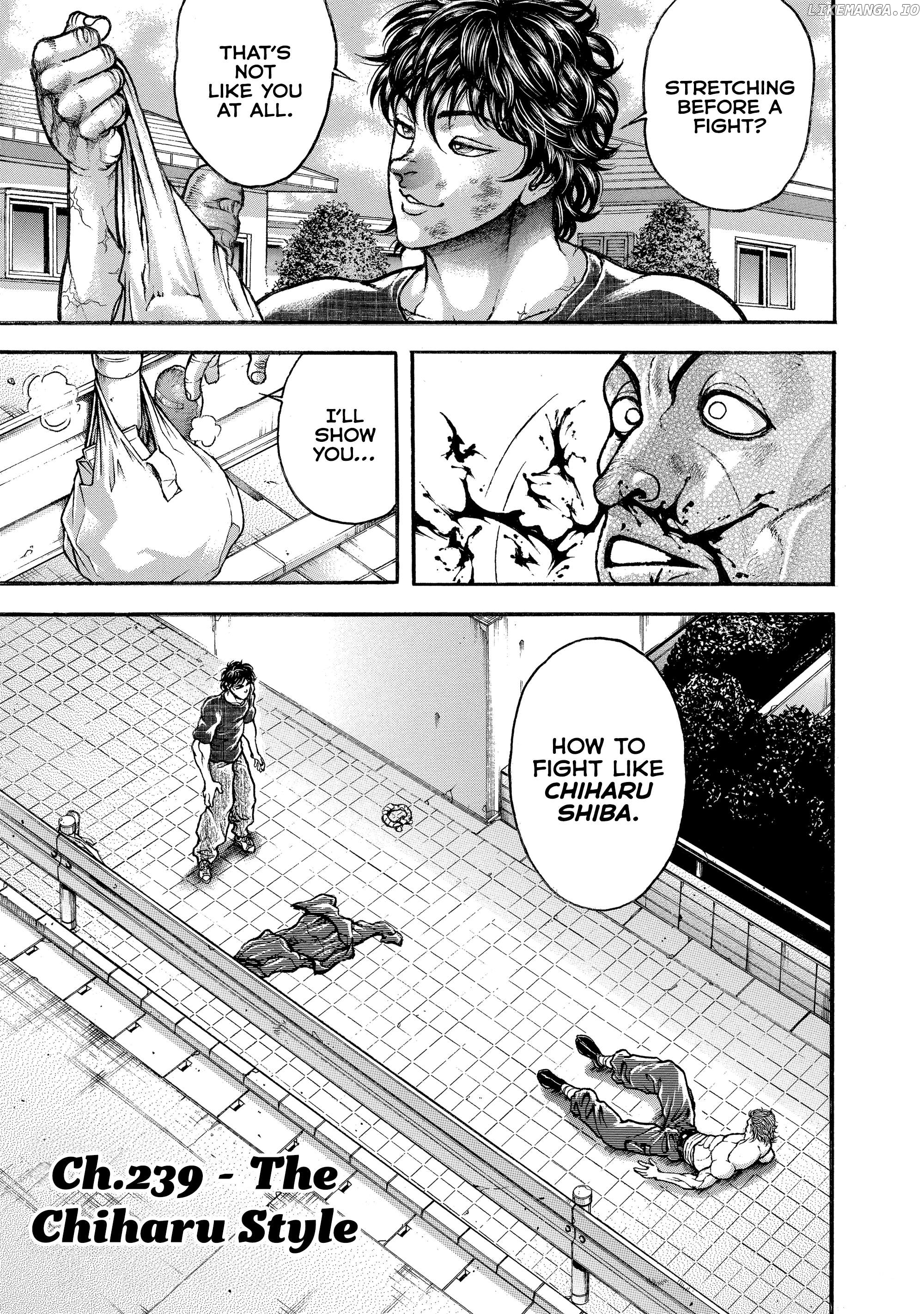 Hanma Baki - Son Of Ogre (Shinsoban Release) Chapter 239 - page 1