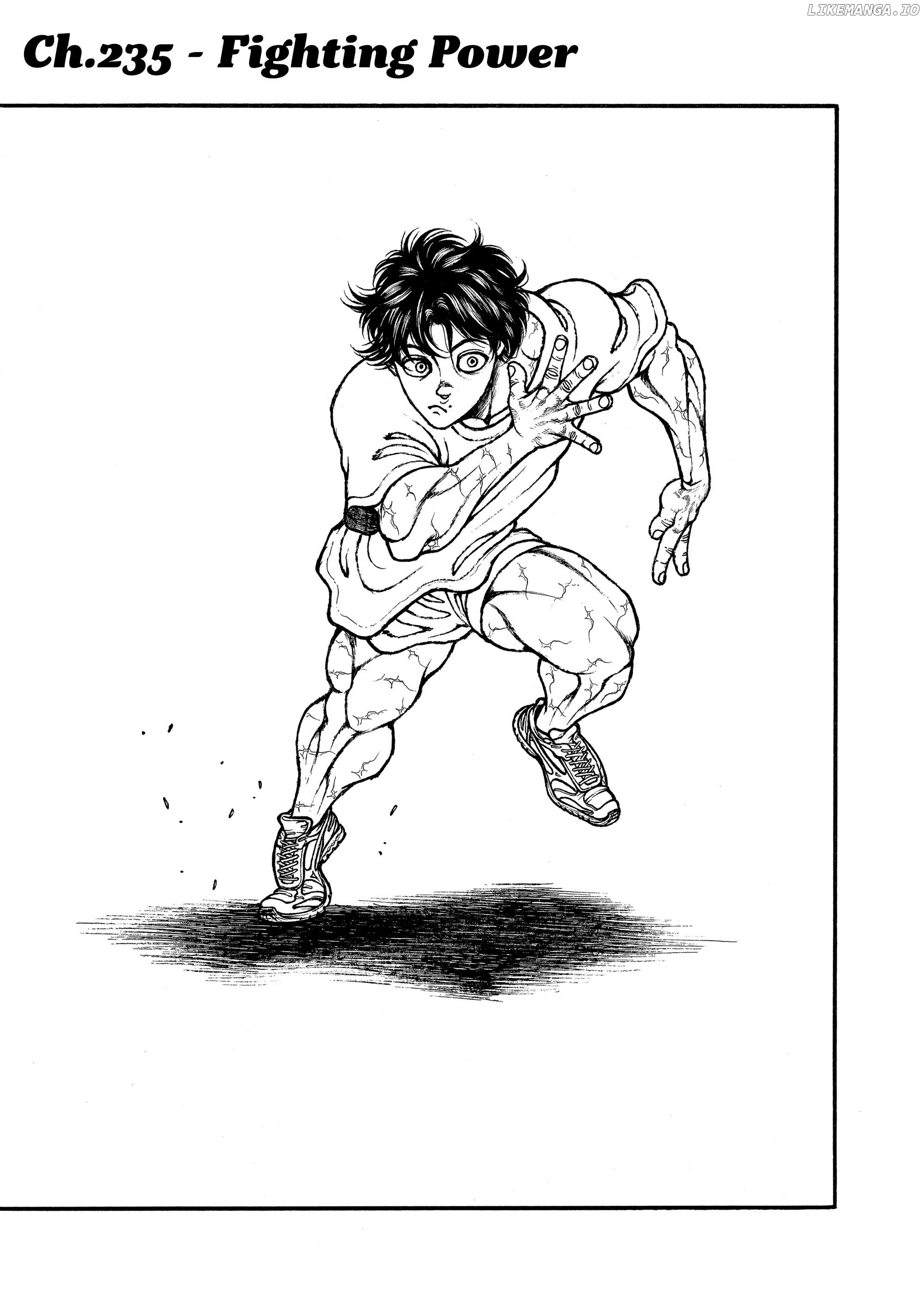 Hanma Baki - Son Of Ogre (Shinsoban Release) Chapter 235 - page 1