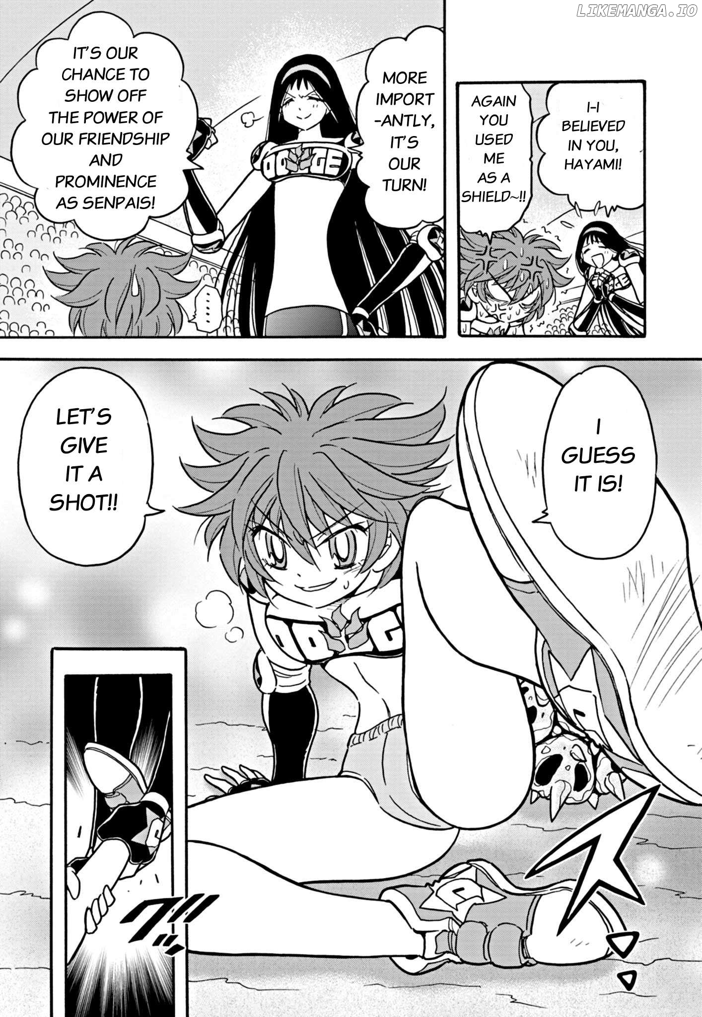 Flaming Ball Girl Dodge Danko Chapter 40 - page 9