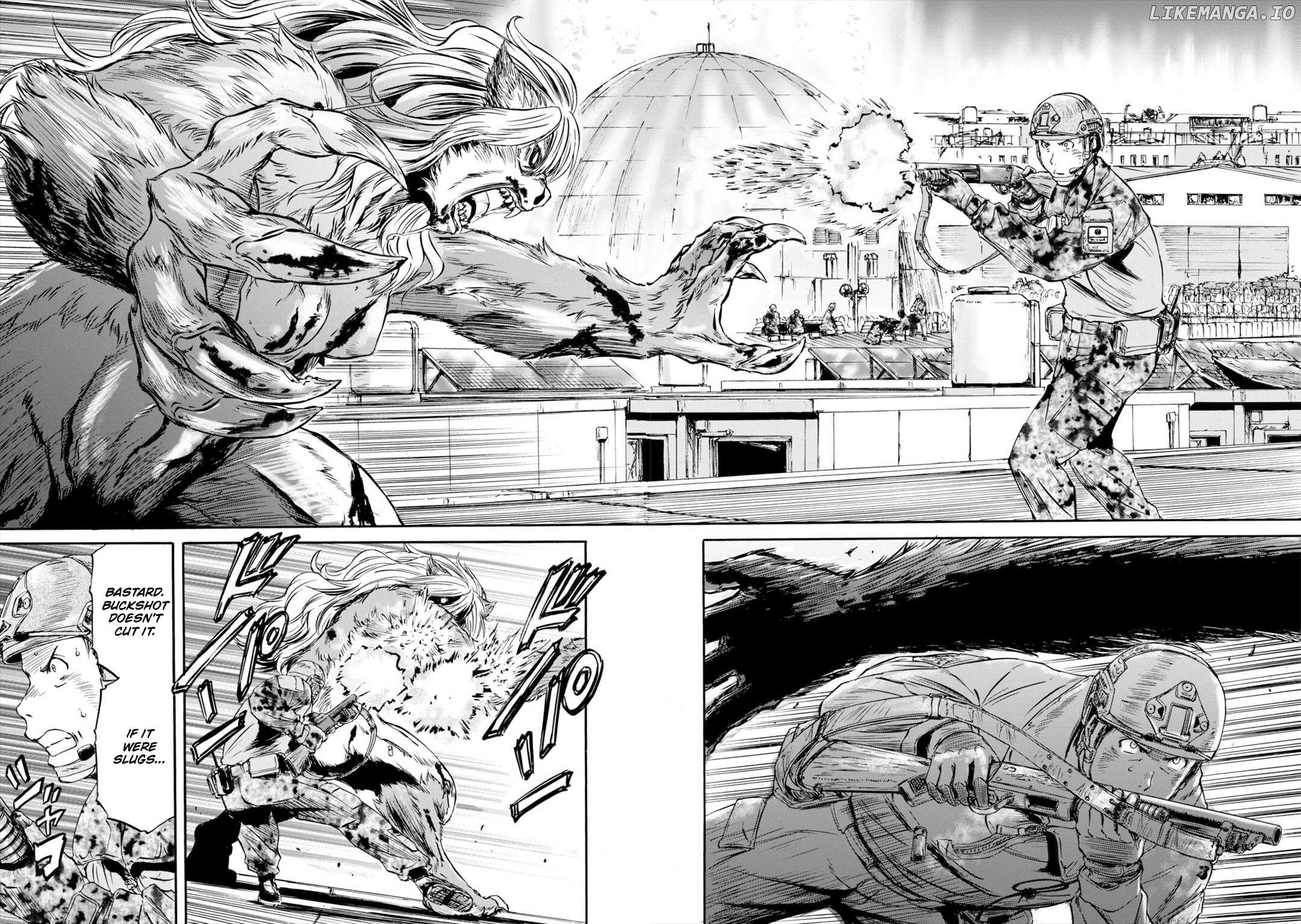 Gate - Jietai Kare no Chi nite, Kaku Tatakeri Chapter 143.1 - page 3