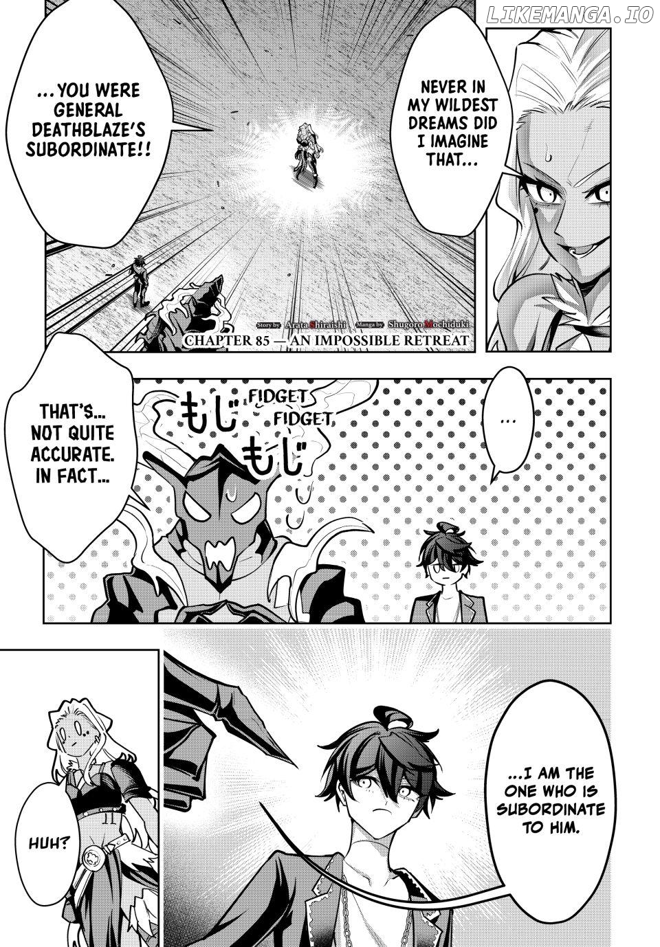 Majutsu Guild Sousui ~Umarekawatte Imasara Yarinaosu Nidome no Gakuin Seikatsu~ Chapter 85 - page 1