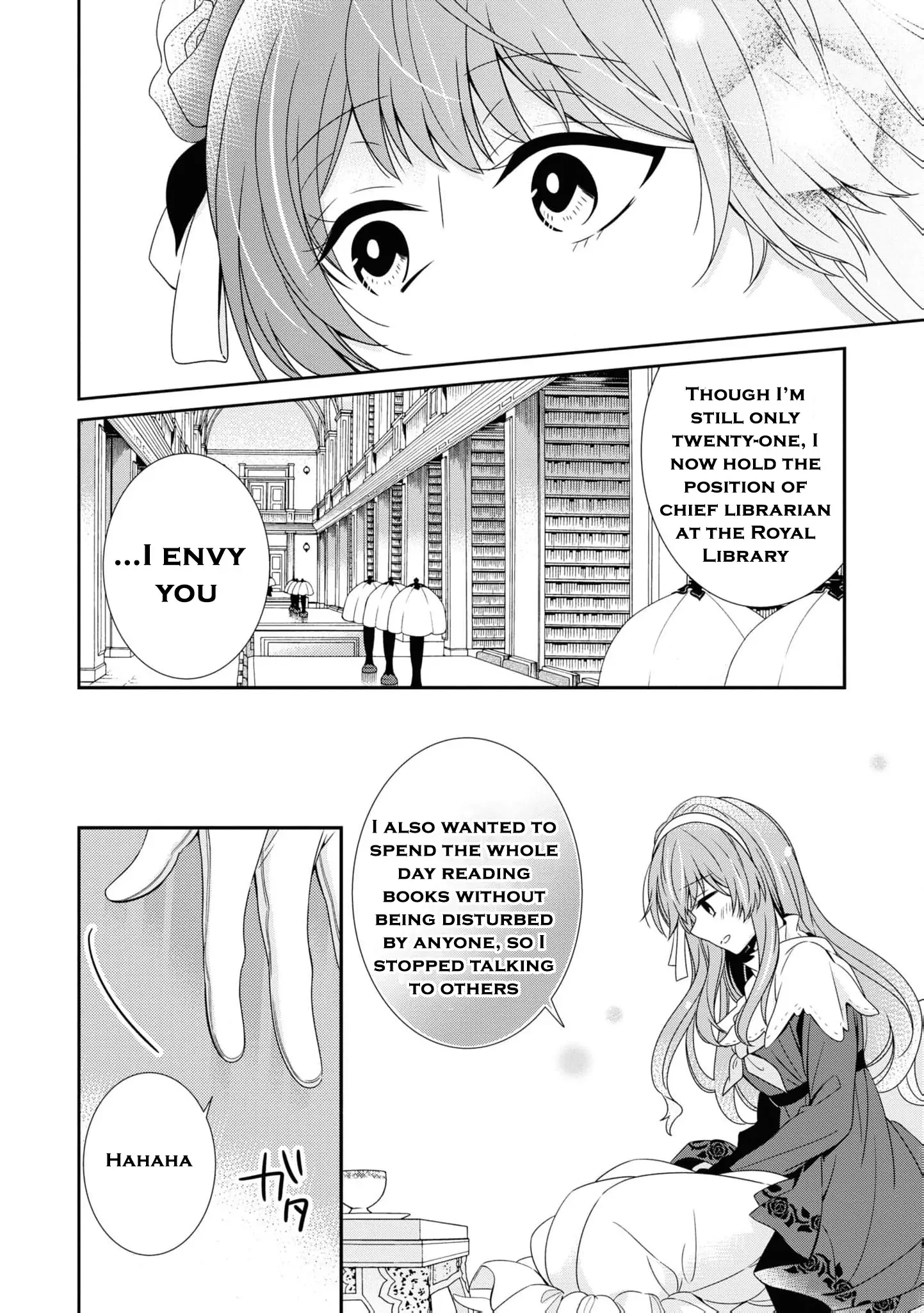 I Decided to Be a Mute So That I Can Escape My Engagement!! Chapter 4 - page 22