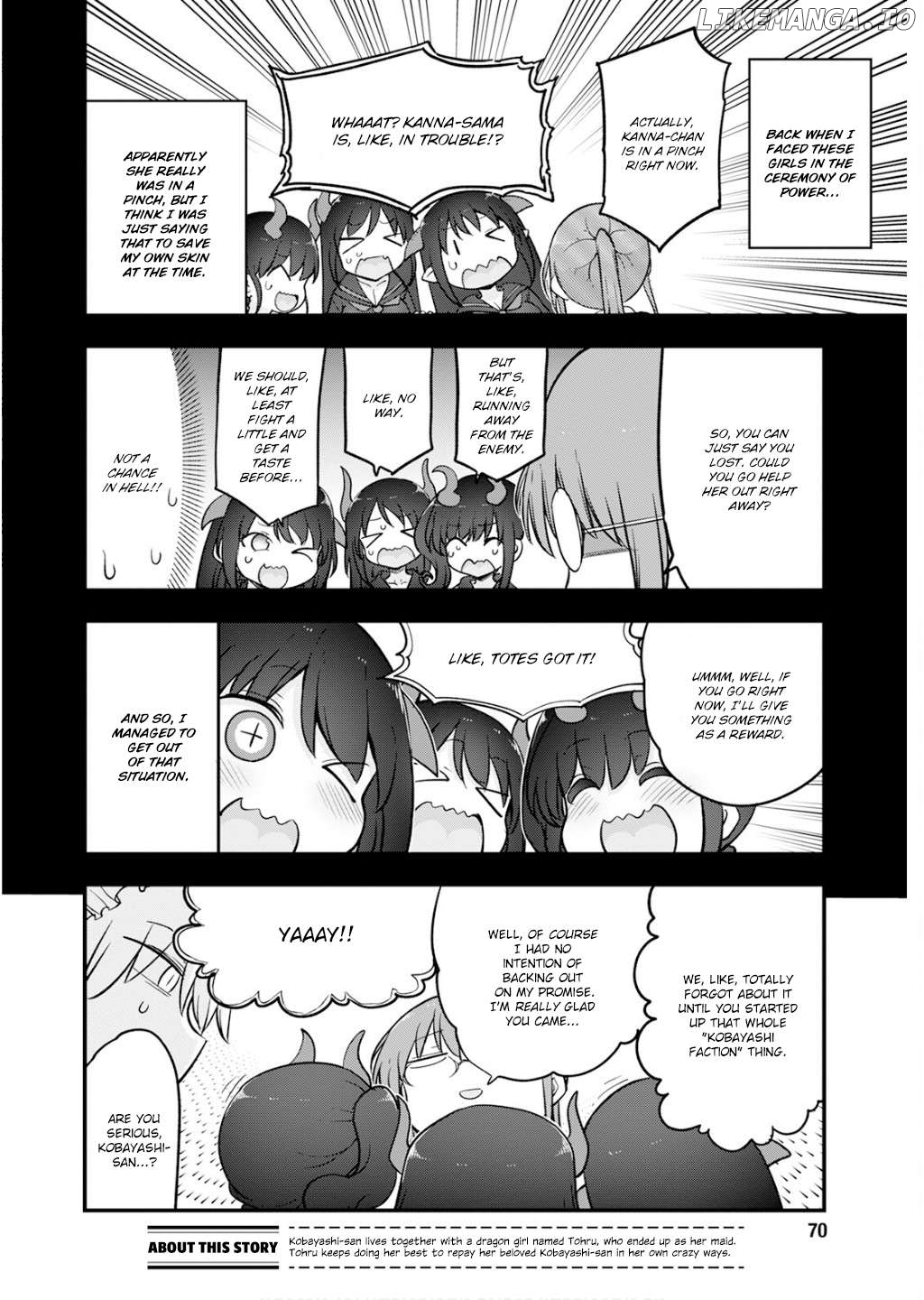 Kobayashi-San Chi No Maid Dragon Chapter 165 - page 2