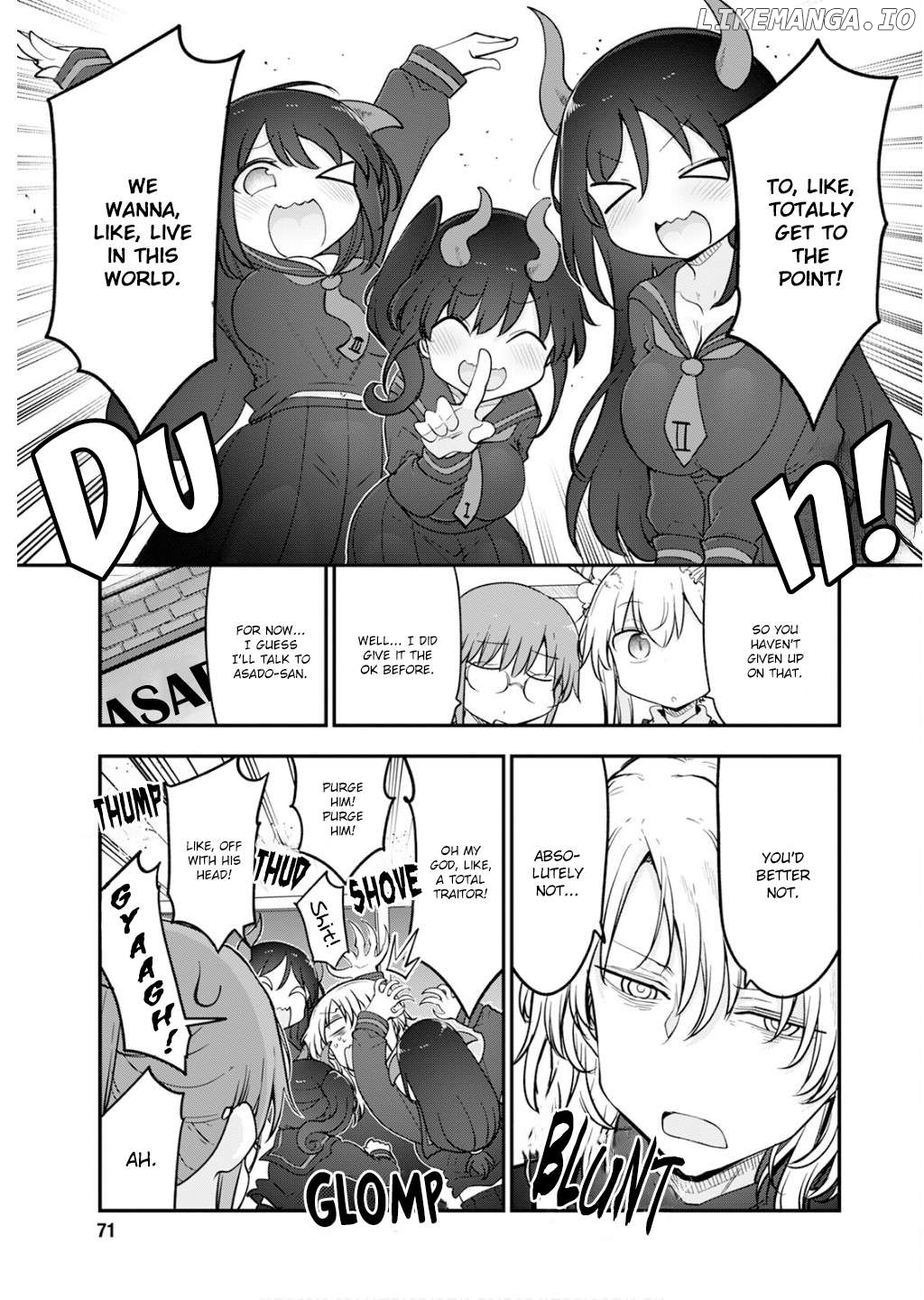 Kobayashi-San Chi No Maid Dragon Chapter 165 - page 3