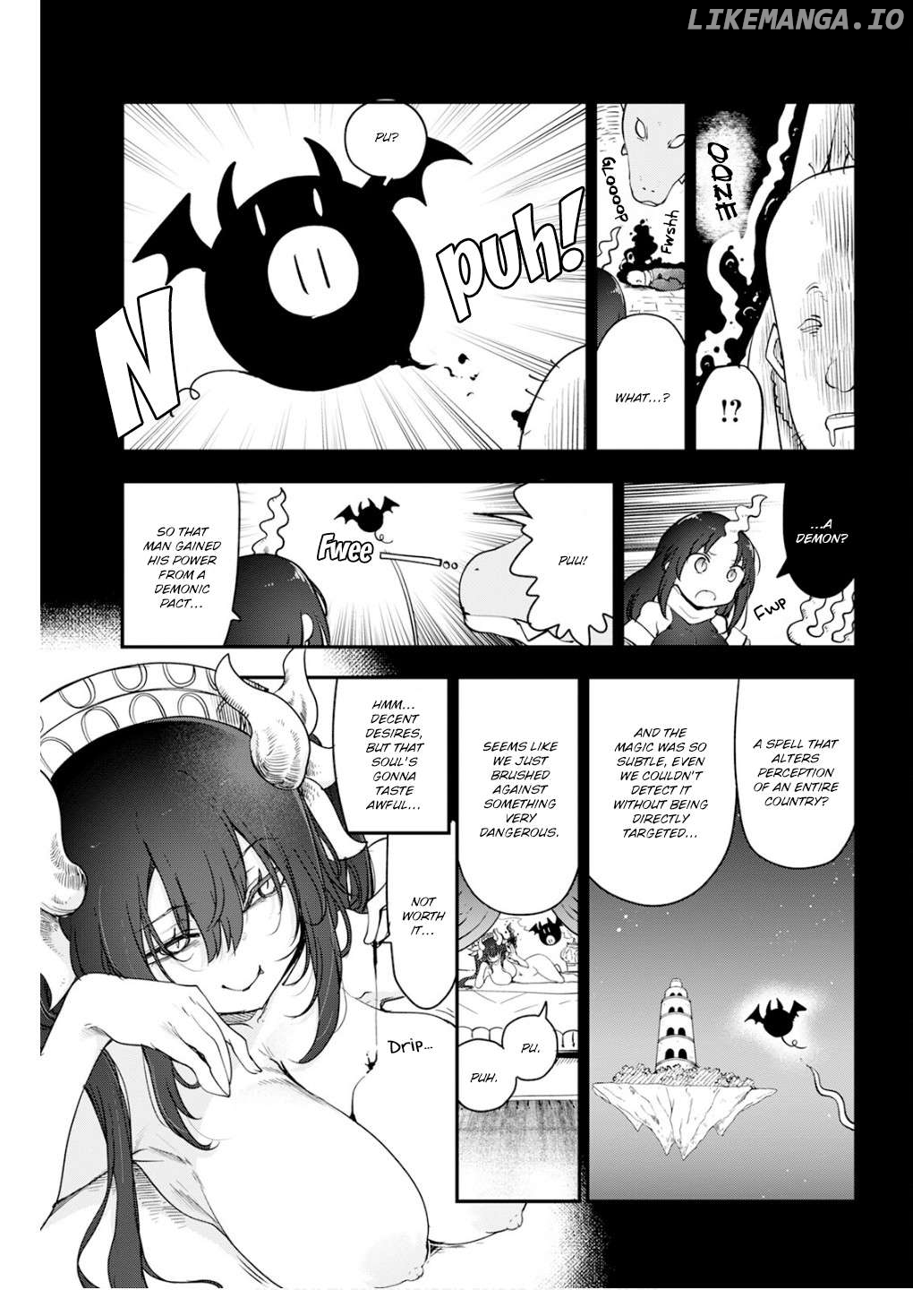 Kobayashi-San Chi No Maid Dragon Chapter 166 - page 13