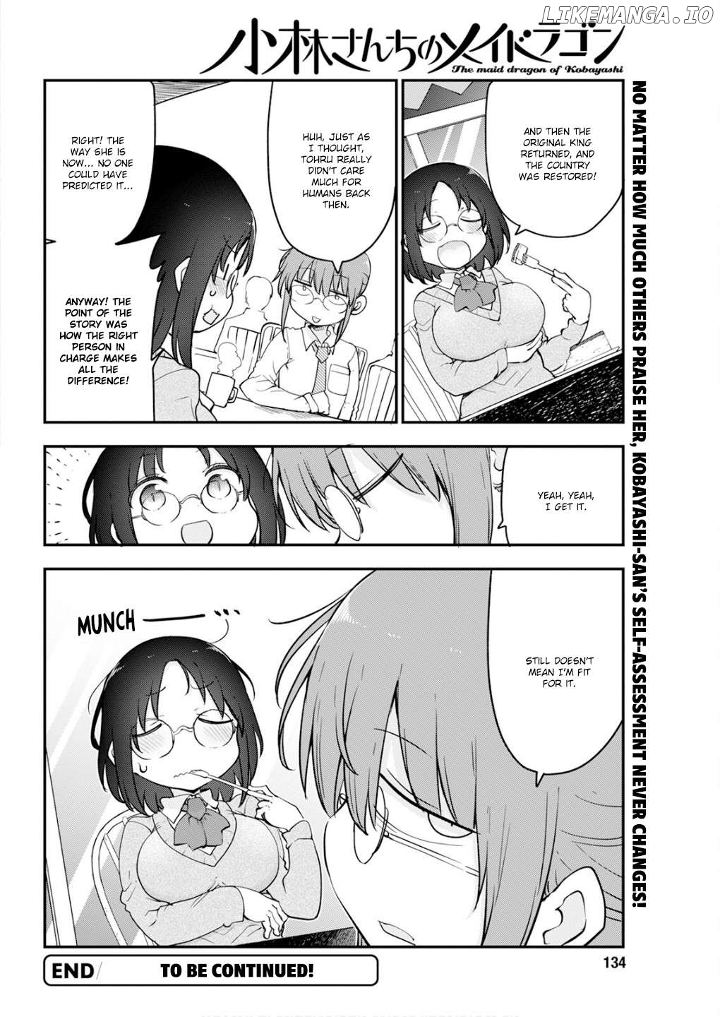 Kobayashi-San Chi No Maid Dragon Chapter 166 - page 14