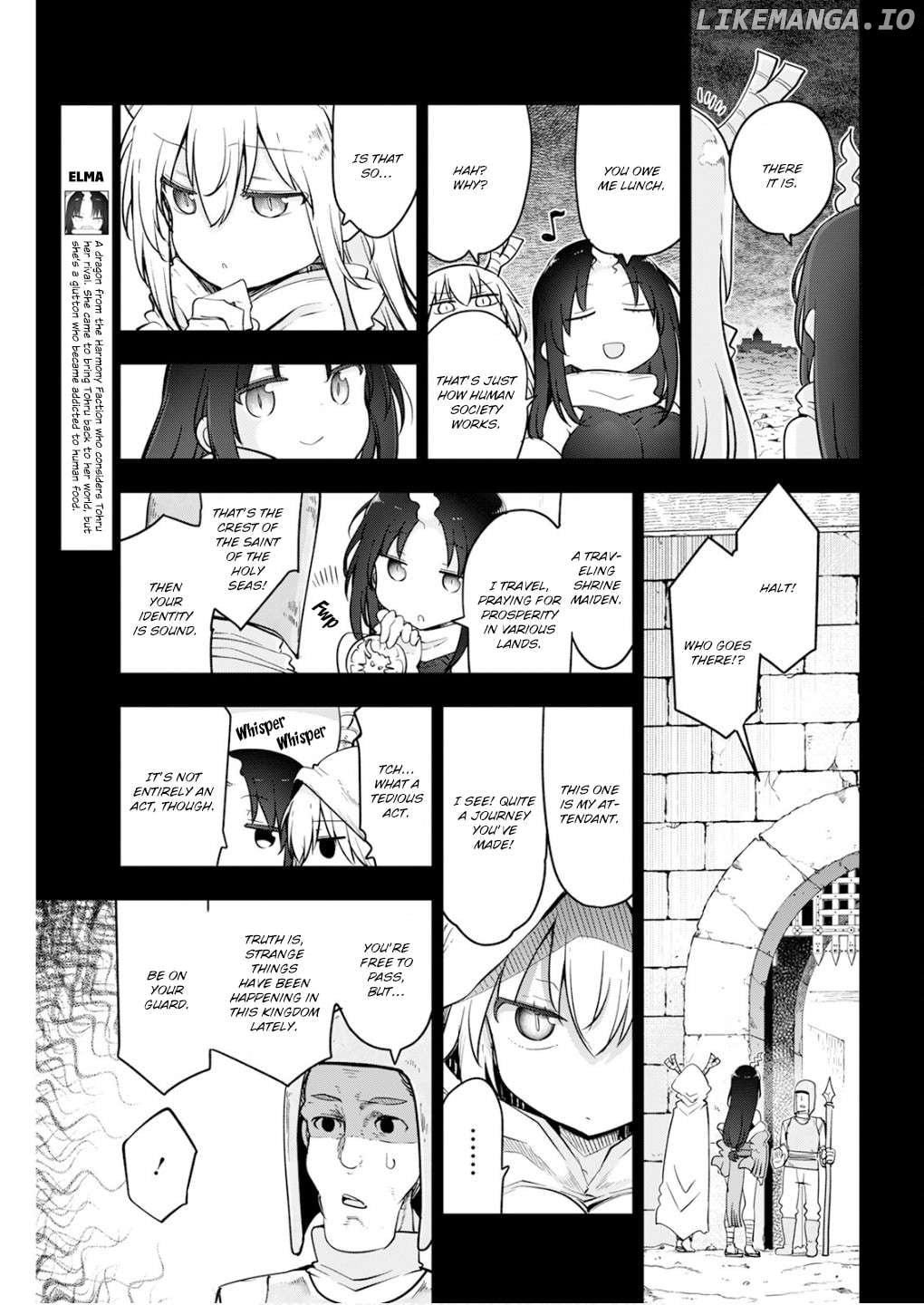Kobayashi-San Chi No Maid Dragon Chapter 166 - page 3