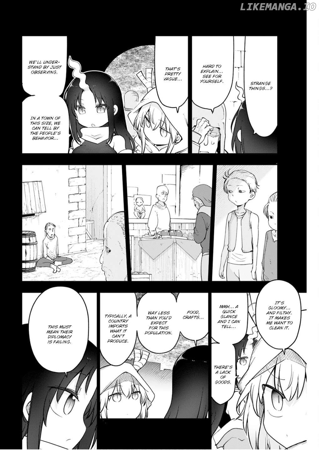 Kobayashi-San Chi No Maid Dragon Chapter 166 - page 4