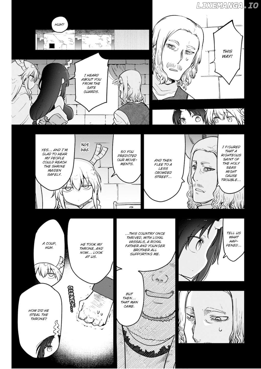 Kobayashi-San Chi No Maid Dragon Chapter 166 - page 7