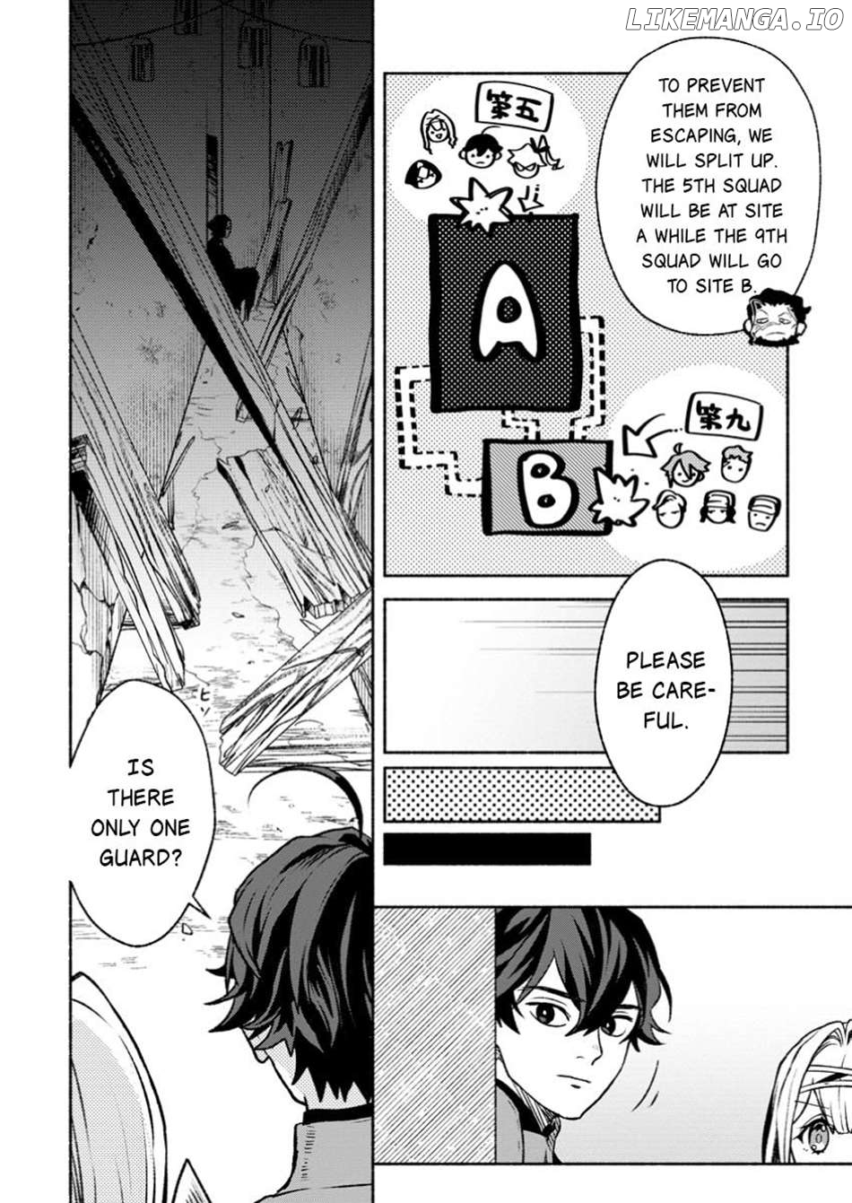 Sono Monban, Saikyou Nitsuki Tsuihou Sareta Bougyo Ryoku 9999 No Senshi, Outo No Monban Toshite Musou Suru Chapter 37.1 - page 7