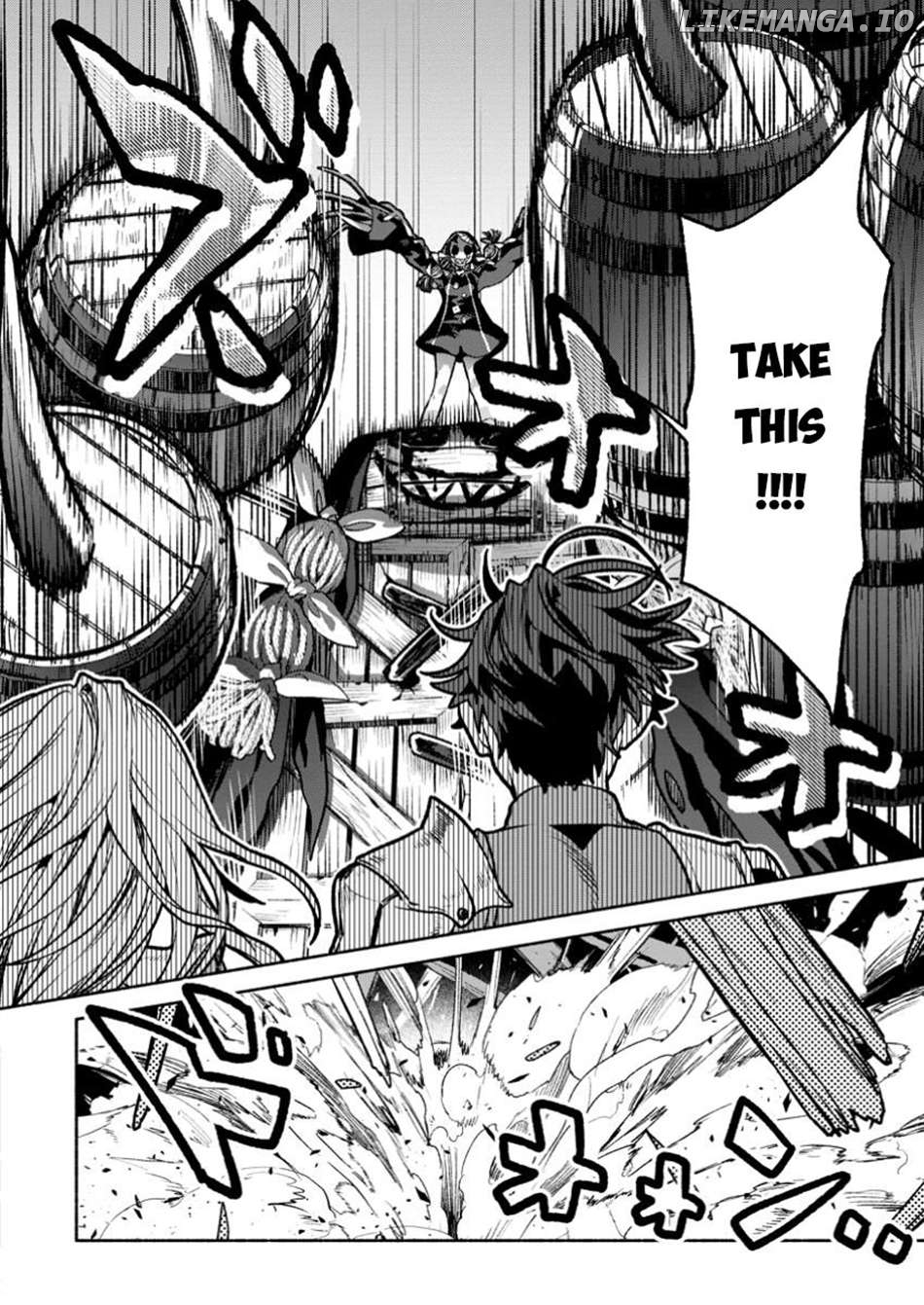 Sono Monban, Saikyou Nitsuki Tsuihou Sareta Bougyo Ryoku 9999 No Senshi, Outo No Monban Toshite Musou Suru Chapter 37.2 - page 12