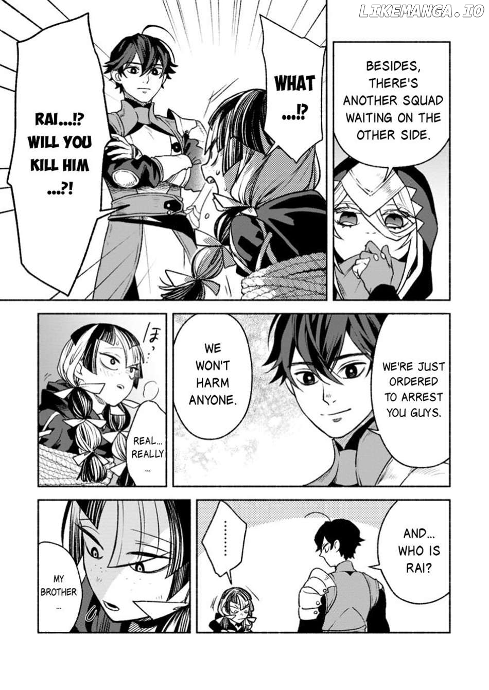 Sono Monban, Saikyou Nitsuki Tsuihou Sareta Bougyo Ryoku 9999 No Senshi, Outo No Monban Toshite Musou Suru Chapter 37.2 - page 17