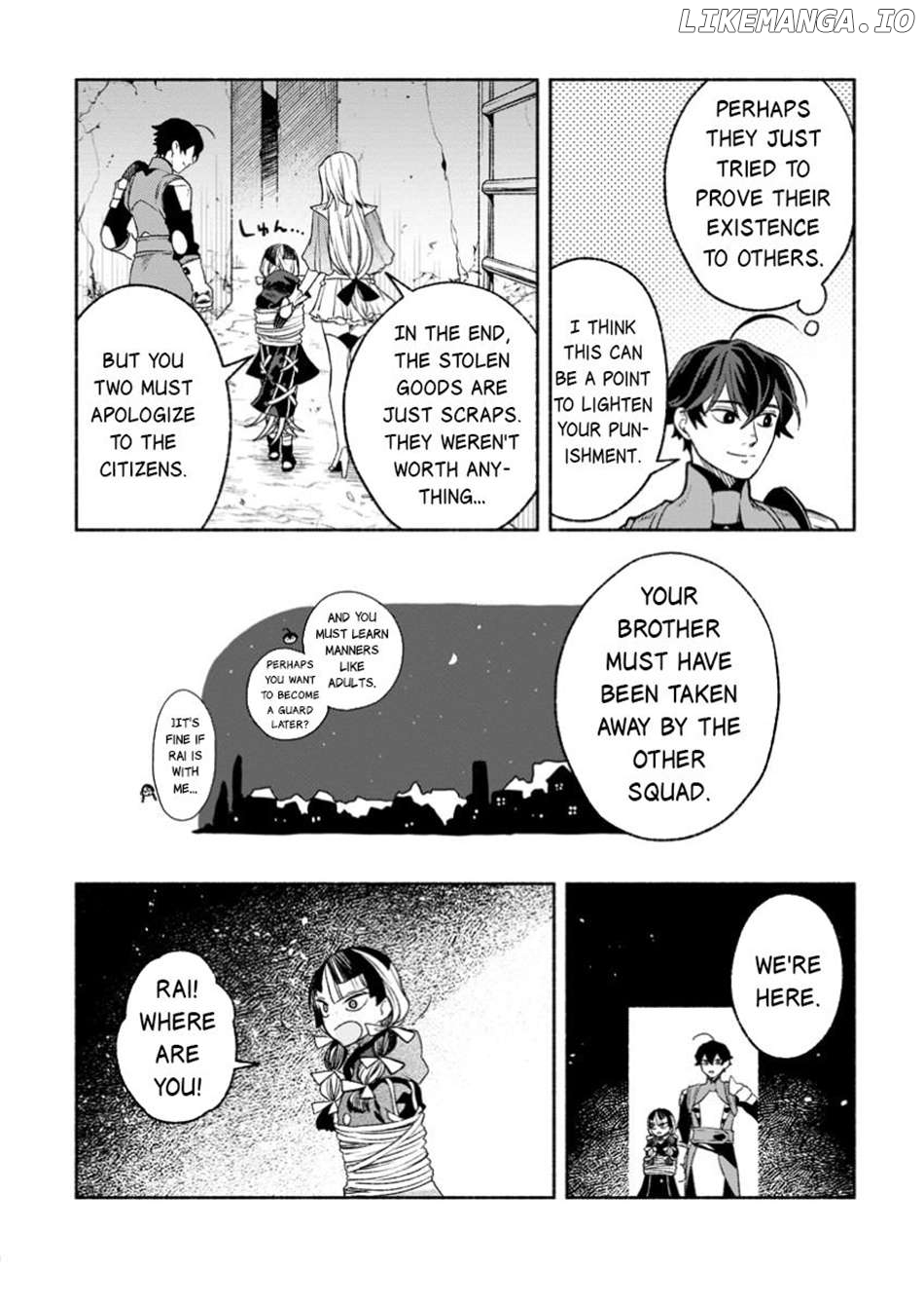 Sono Monban, Saikyou Nitsuki Tsuihou Sareta Bougyo Ryoku 9999 No Senshi, Outo No Monban Toshite Musou Suru Chapter 37.2 - page 20
