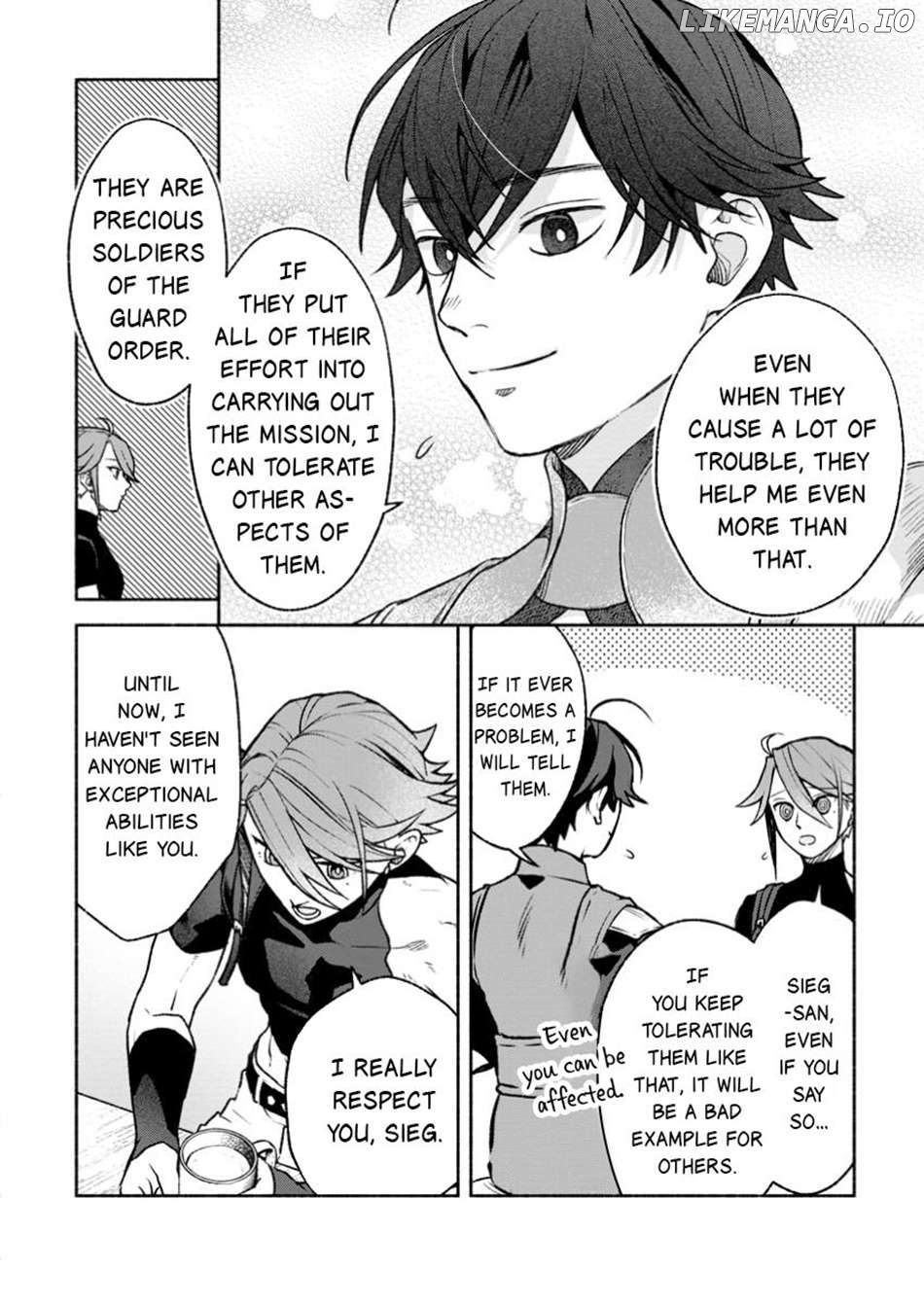 Sono Monban, Saikyou Nitsuki Tsuihou Sareta Bougyo Ryoku 9999 No Senshi, Outo No Monban Toshite Musou Suru Chapter 38 - page 19