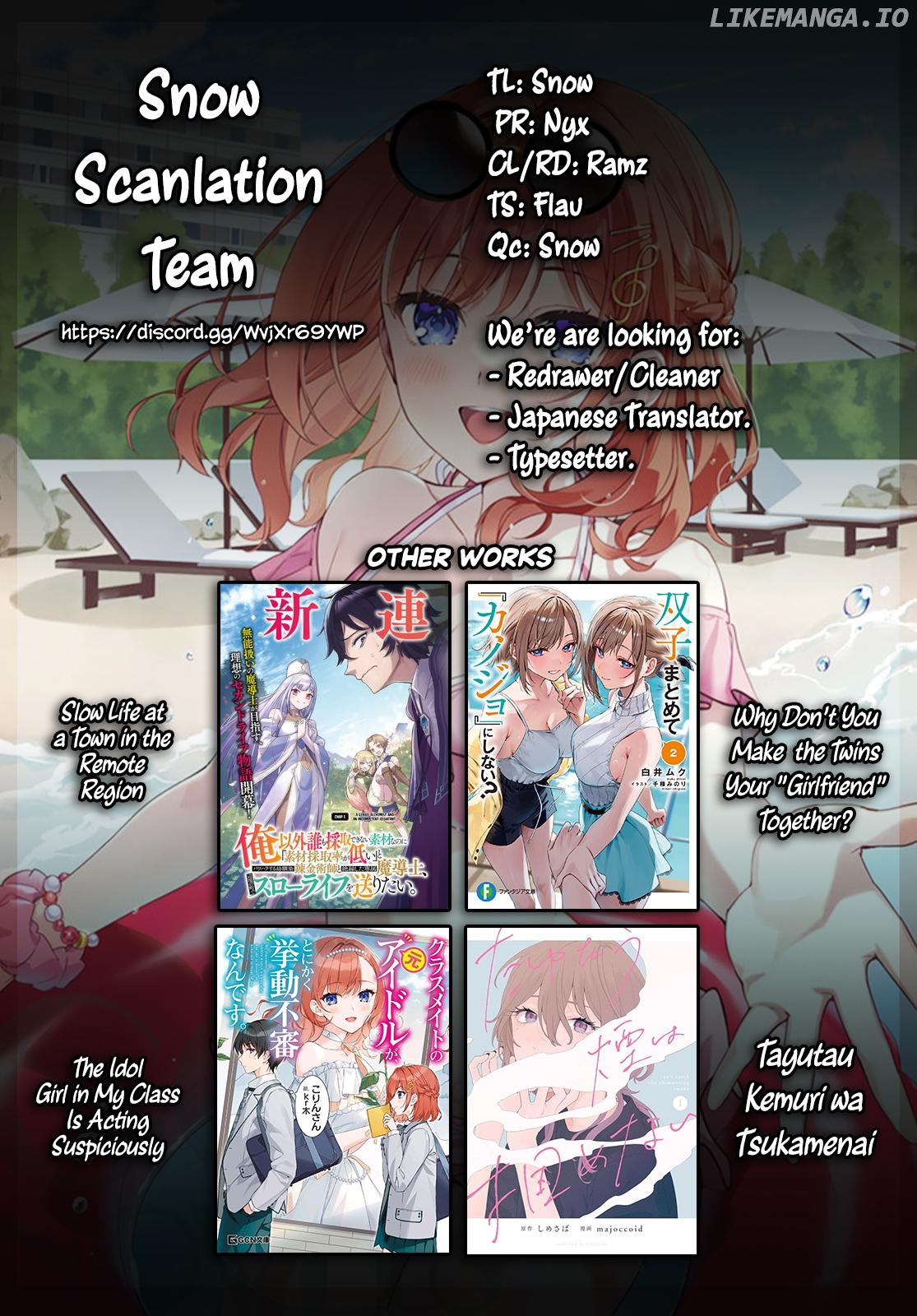 Classmate No Moto Idol Ga, Tonikaku Kyodou Fushin Nan Desu Chapter 22 - page 34