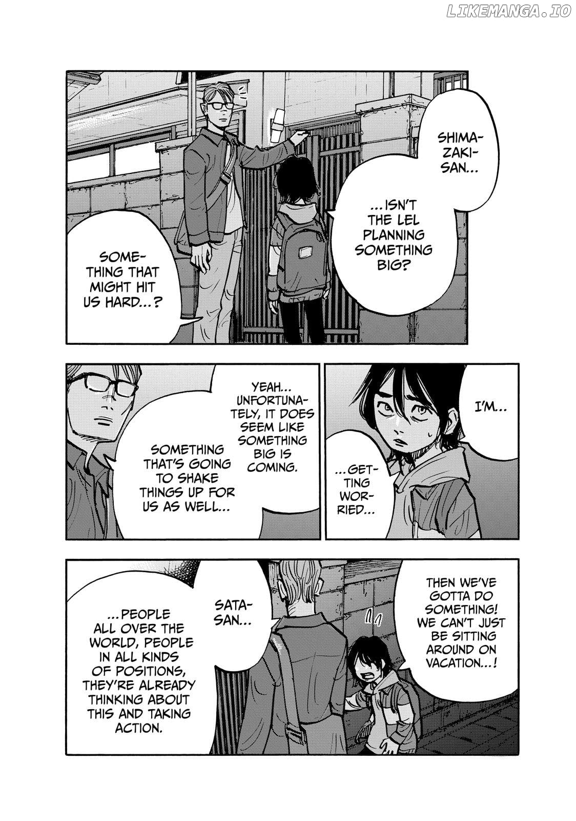 Dear Shimazaki In The Peaceful Land Chapter 108 - page 4
