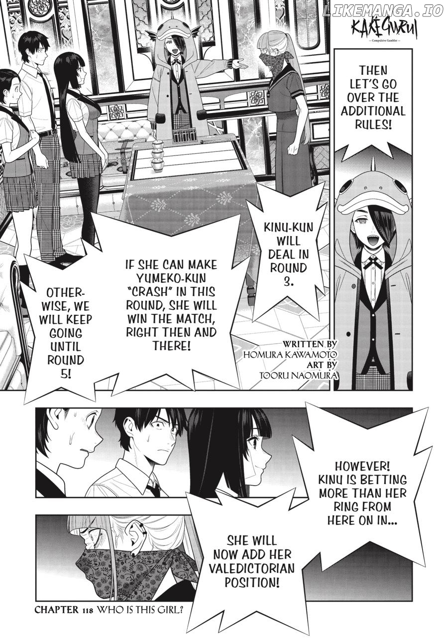 Kakegurui - Manga Chapter 118 - page 2