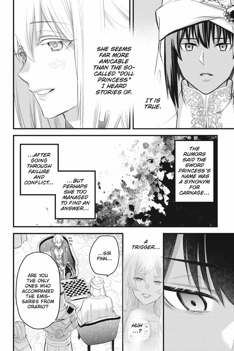 Dungeon ni Deai o Motomeru no wa Machigatte Iru Darou ka – Familia Chronicle: Episode Freya Chapter 20 - page 38