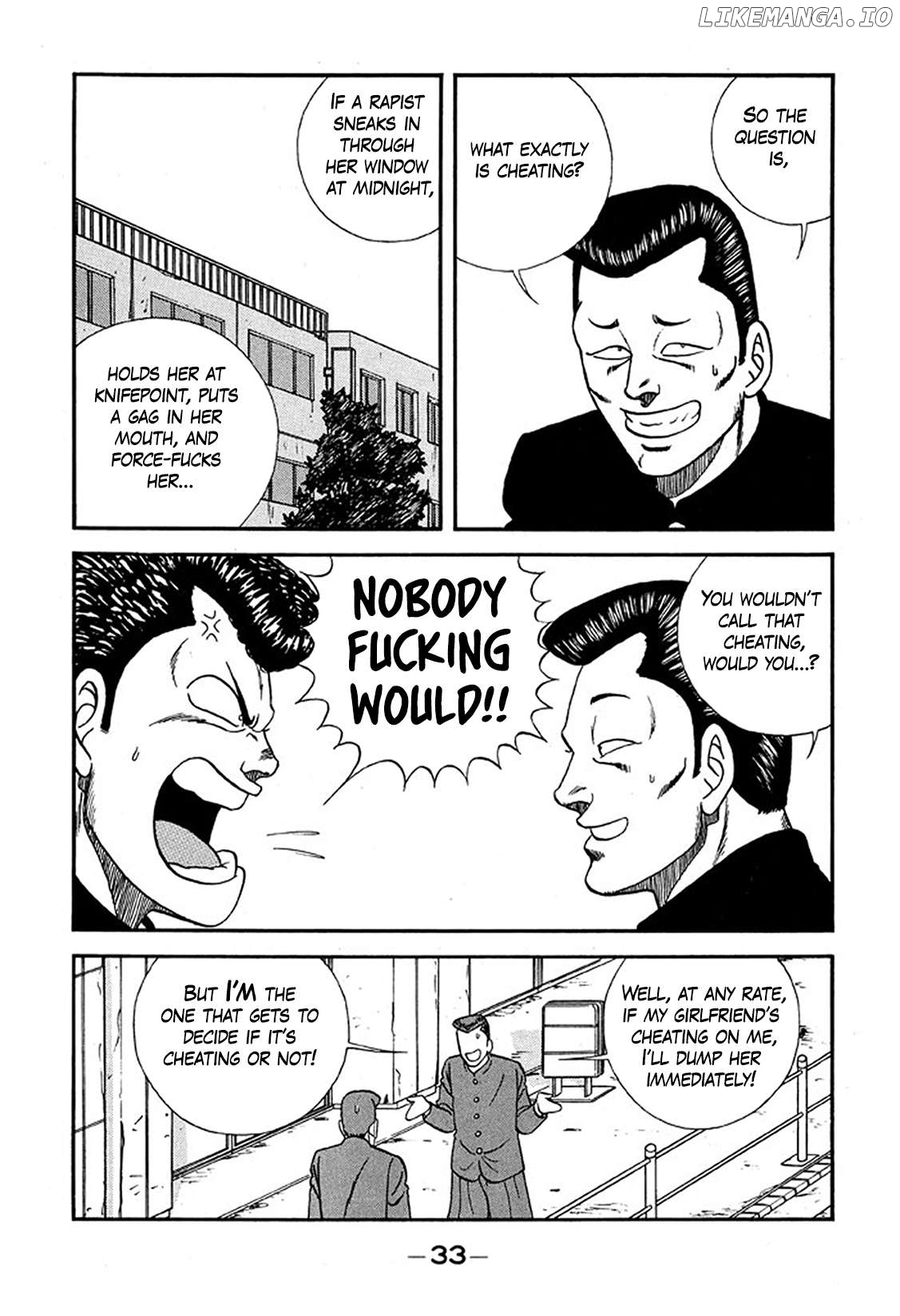 Be-Bop-Highschool Chapter 223 - page 33