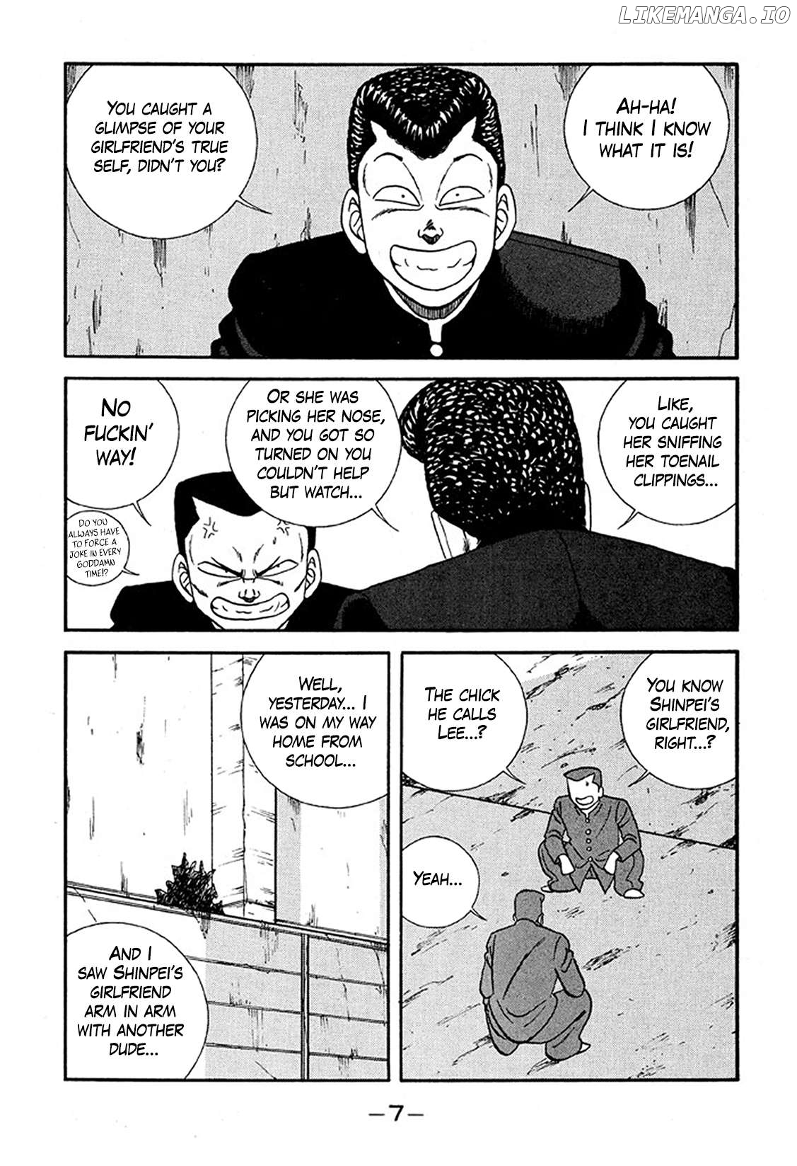 Be-Bop-Highschool Chapter 223 - page 7