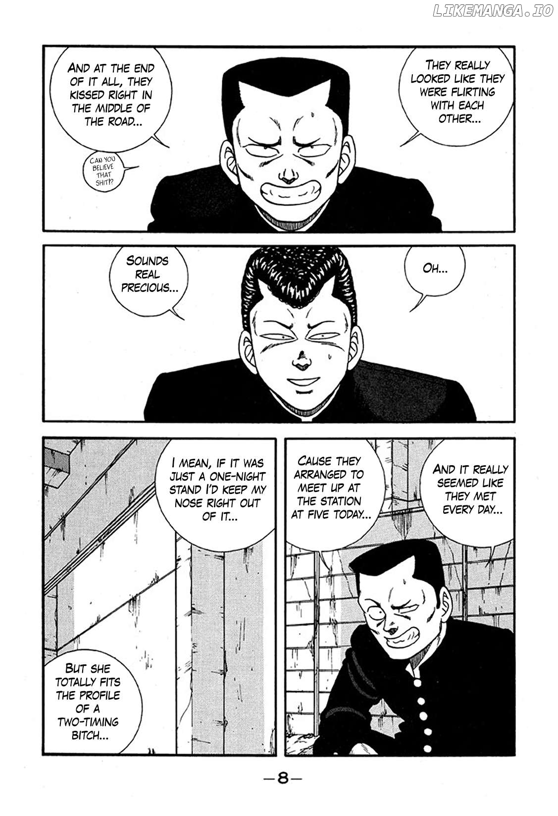 Be-Bop-Highschool Chapter 223 - page 8