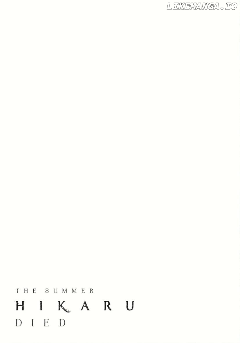 The Summer Hikaru Died Chapter 35 - page 24
