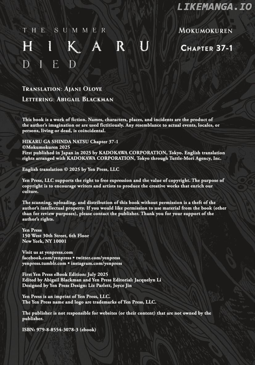 The Summer Hikaru Died Chapter 37.1 - page 14