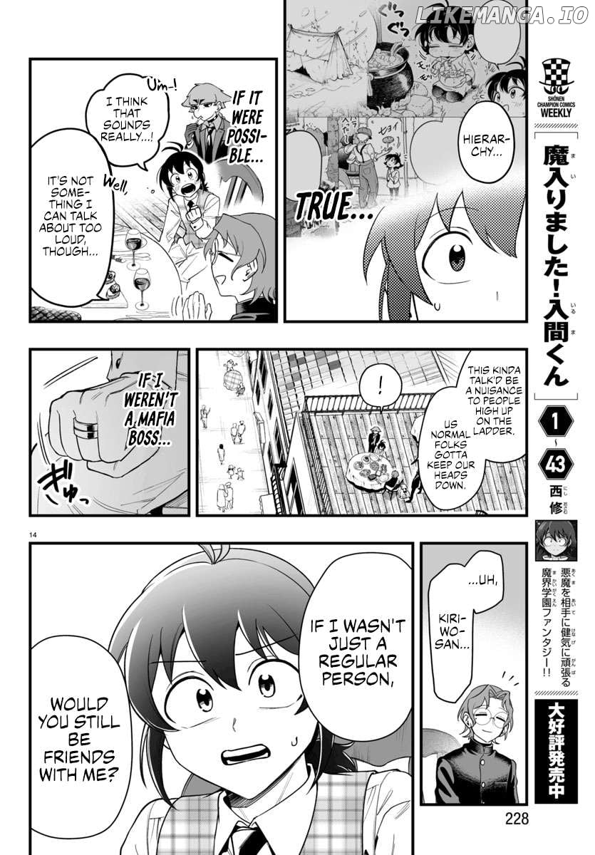 Welcome to Demon School! Iruma-kun: If Episode of Mafia Chapter 23 - page 14