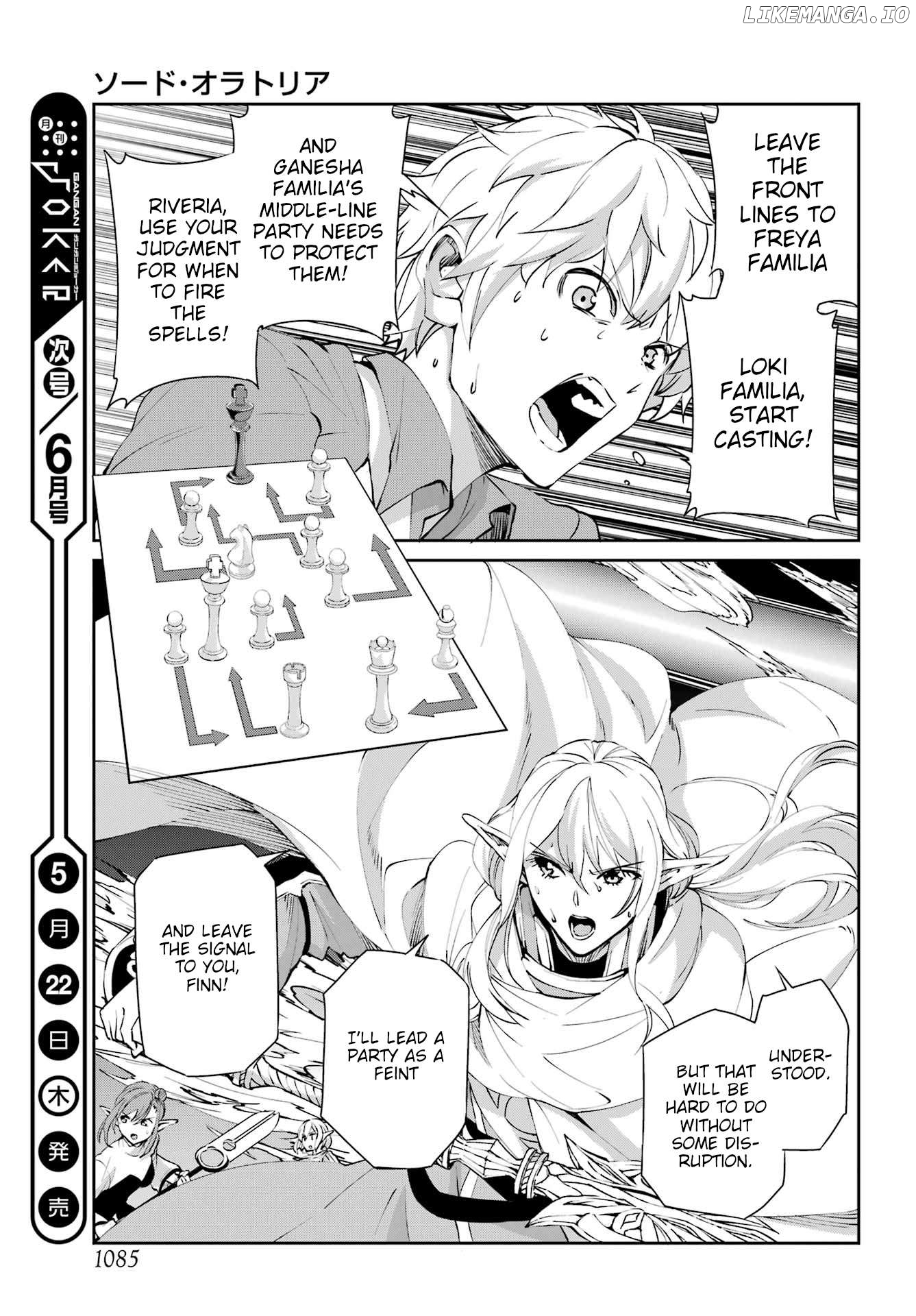 Dungeon Ni Deai O Motomeru No Wa Machigatte Iru Darou Ka Gaiden – Sword Oratoria Chapter 131 - page 44