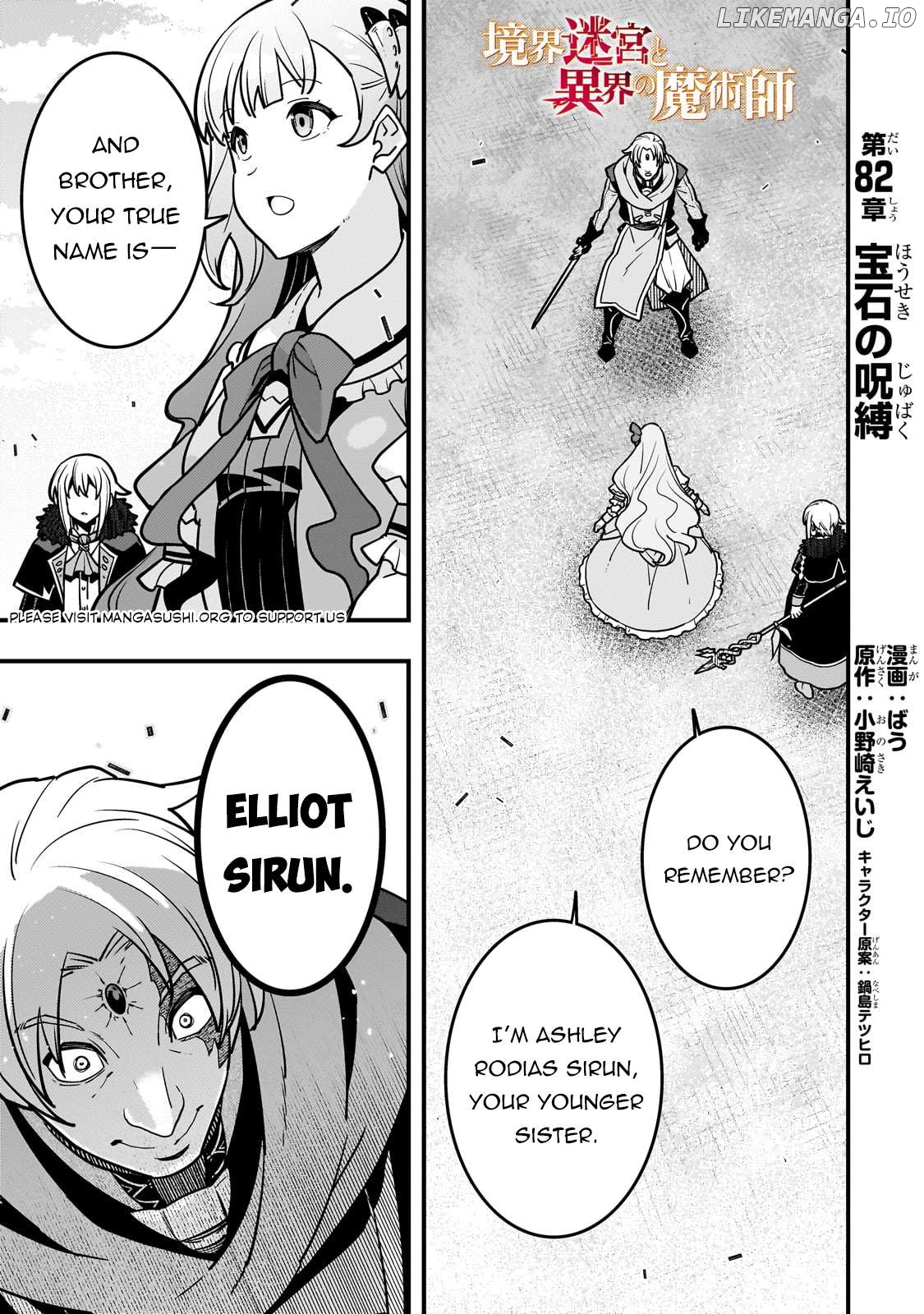 Kyoukai Meikyuu to Ikai no Majutsushi Chapter 82 - page 2