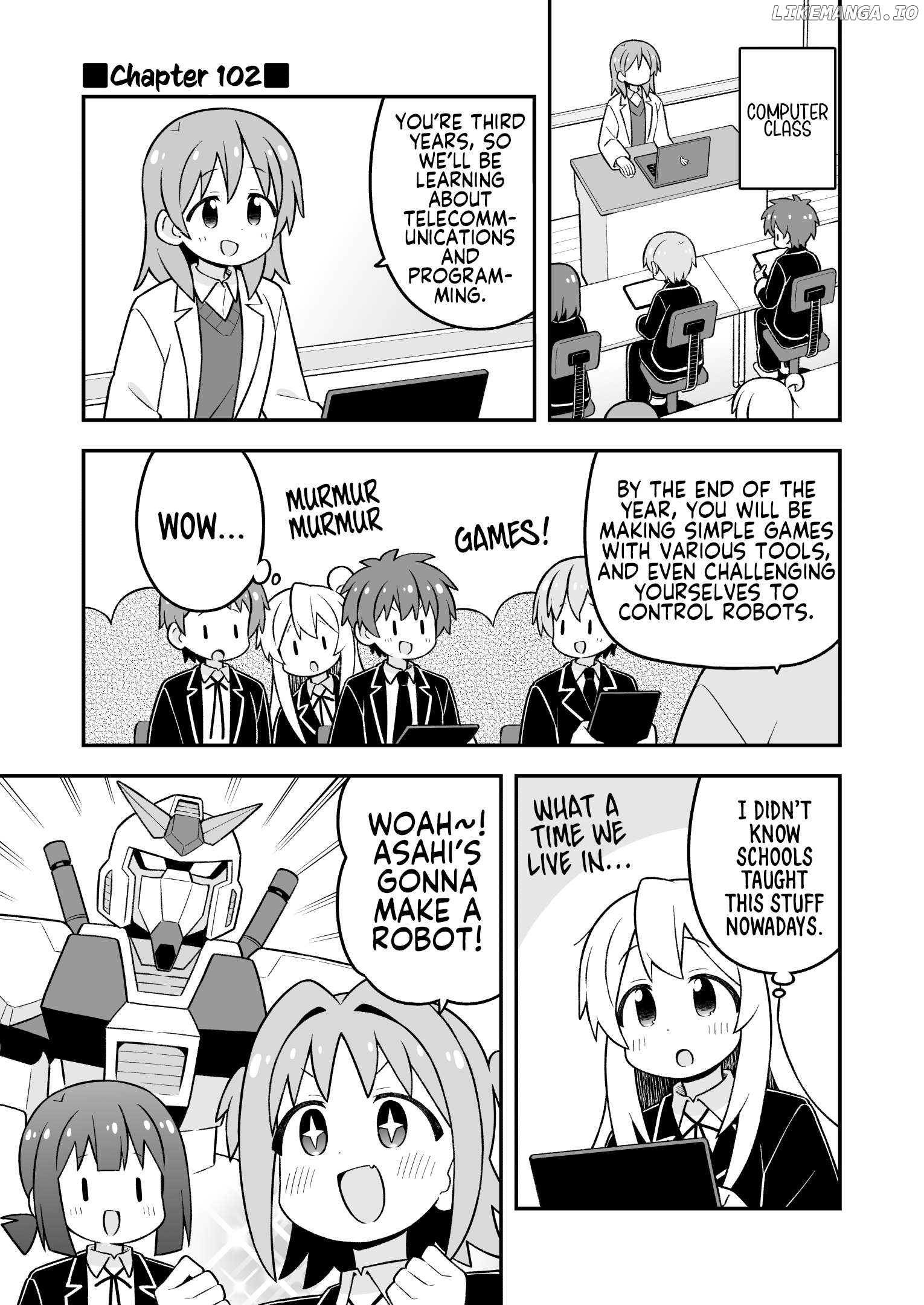 Onii-Chan Is Done For Chapter 102 - page 1